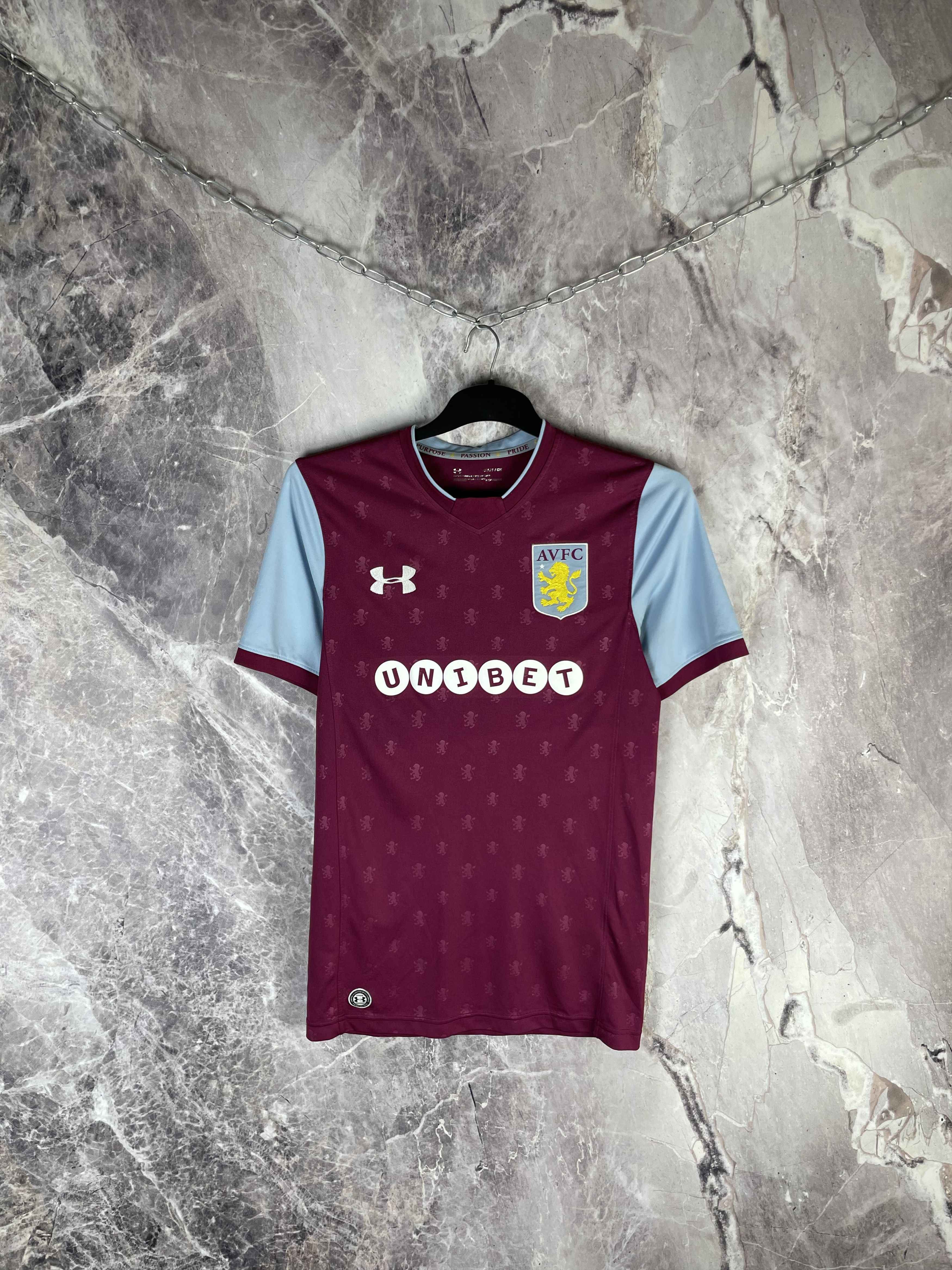 Under Armour Under Armour Aston Villa FC AVFC Soccer Jersey Blokecore Size US S / EU 44-46 / 1 - 1 Thumbnail