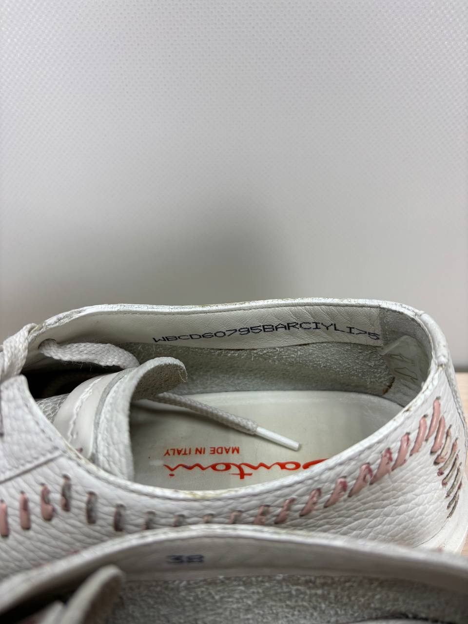 Designer × Santoni Womens sneakers Santoni Size 38 Color White Size US 8 / IT 38 - 8 Thumbnail