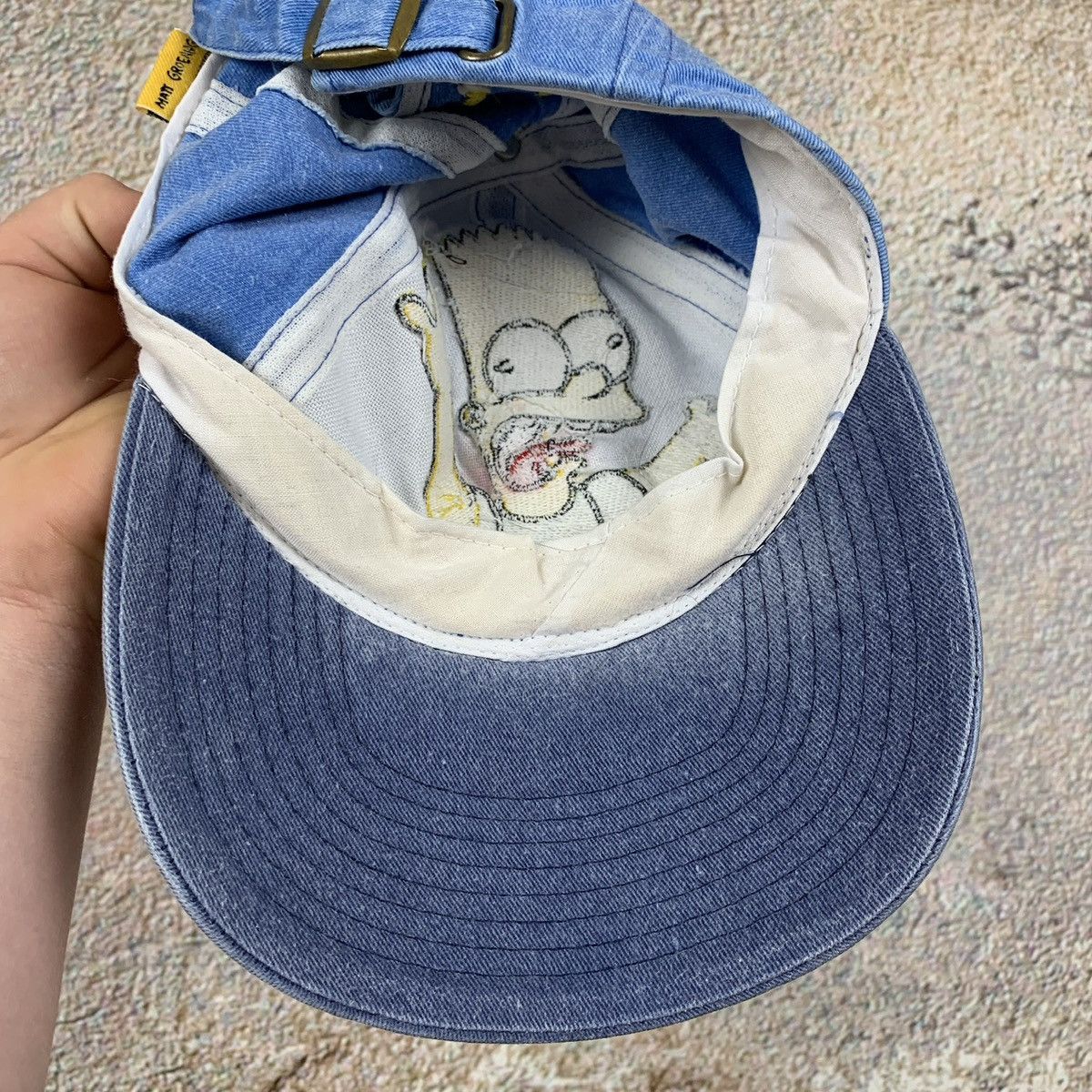 Vintage BART Simpsons Vintage Cap Size ONE SIZE - 4 Thumbnail