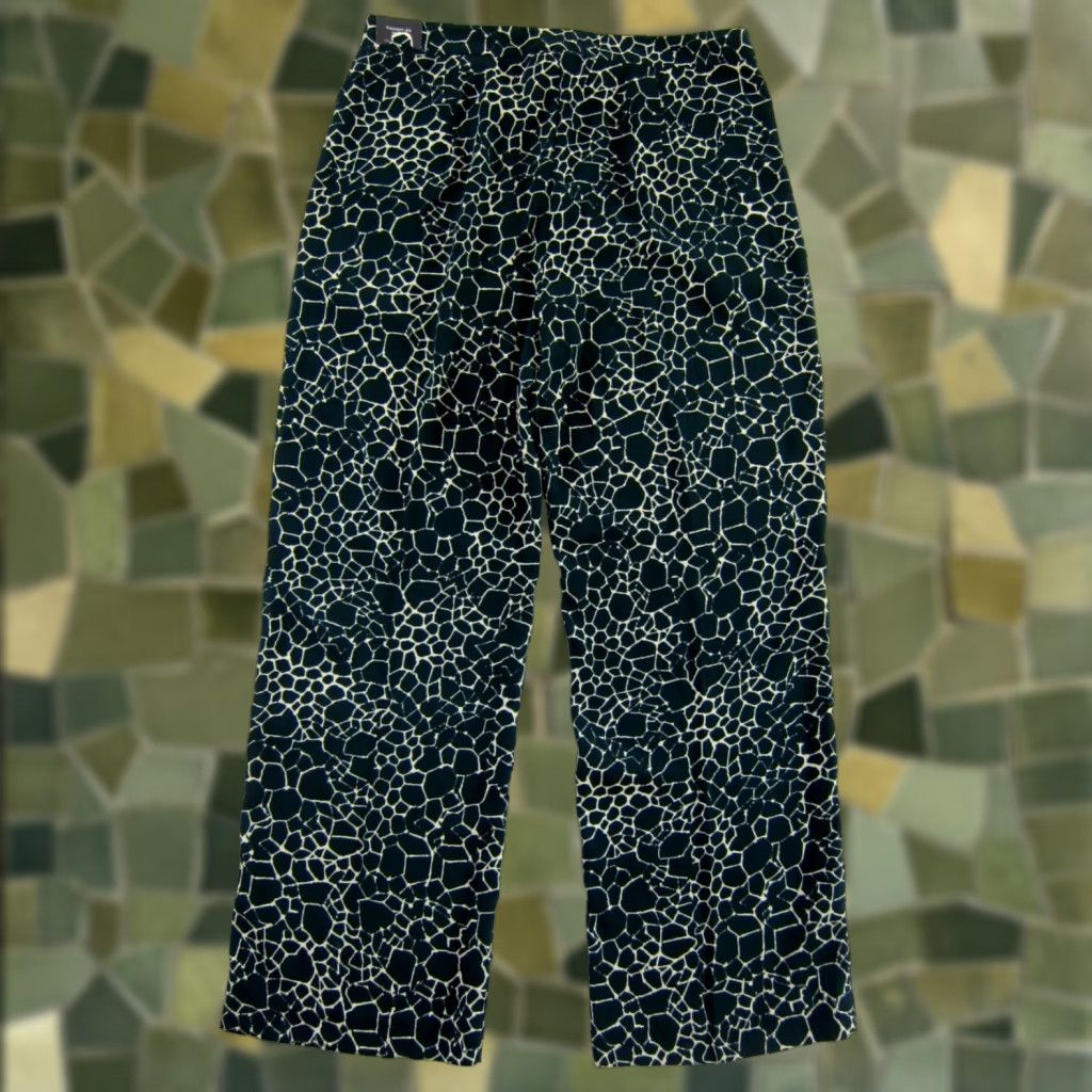Worthington Worthington Pants NWT Women 16 Giraffe Animal Print High Rise Flat Front Pockets 100% polyester Dress Pants Size 38" / US 16 / IT 52 - 1 Thumbnail