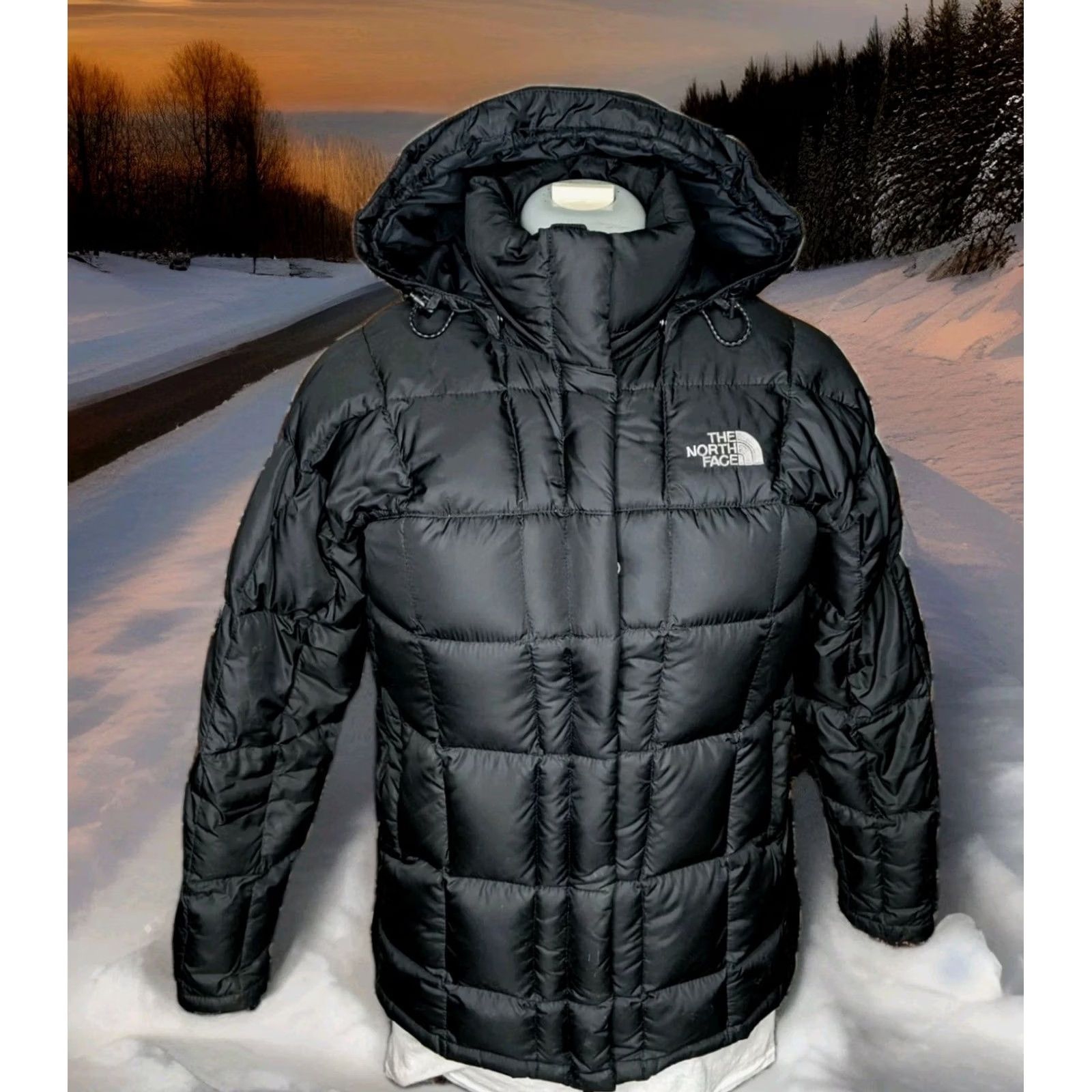 The North Face The North Face Metropolis Jacket Womens Small Black Down Puffer Hood Parka Winter Size S / US 4 / IT 40 - 3 Thumbnail