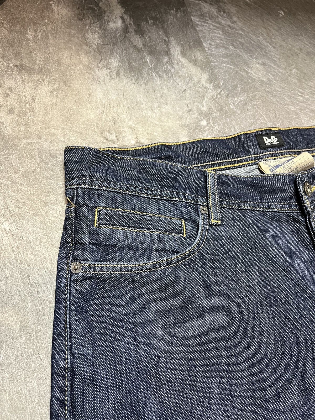 Dolce & Gabbana Dolce Gabbana Vintage Denim Jeans Baggy Faded Size US 34 / EU 50 - 9 Thumbnail