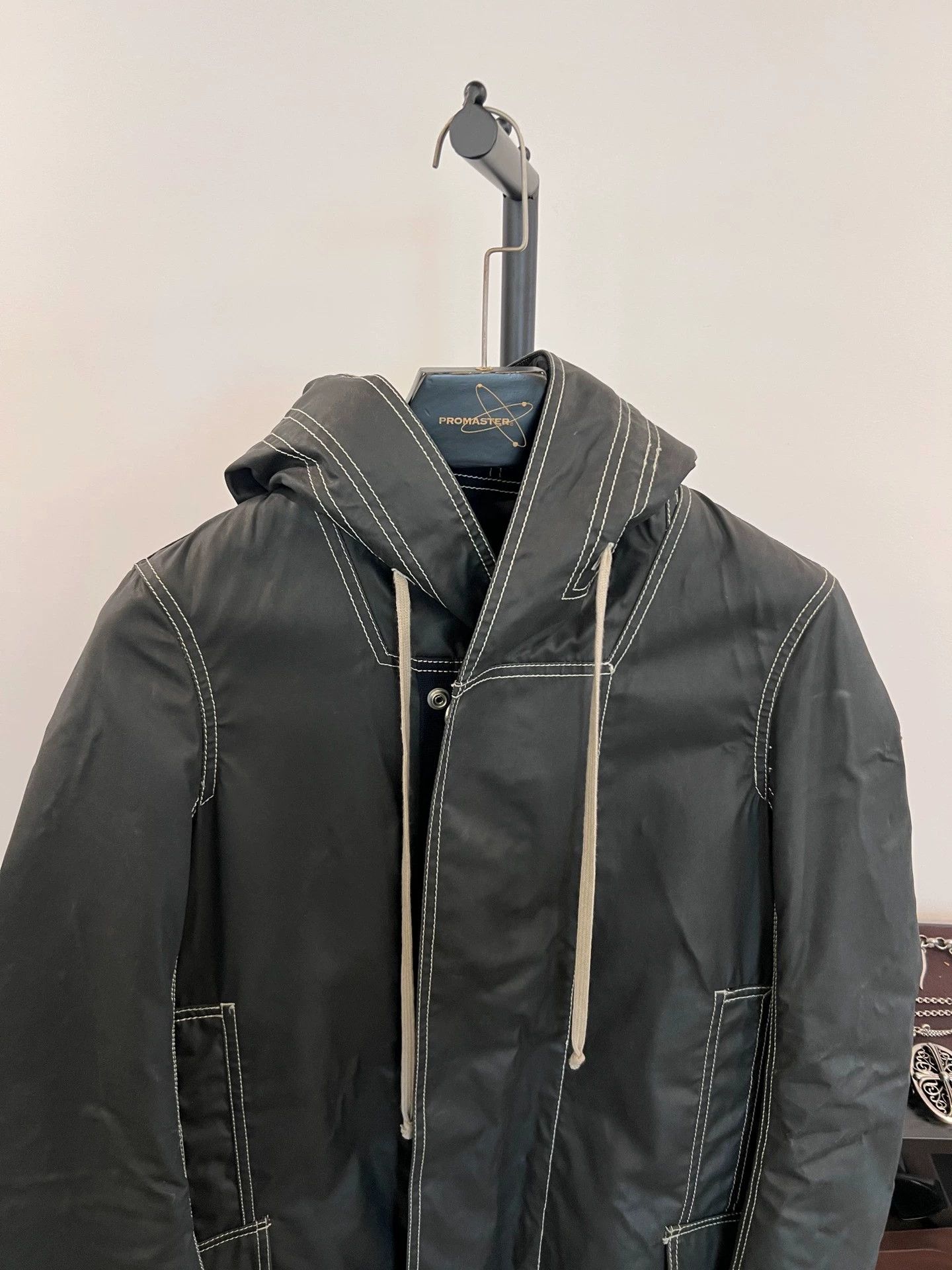 Rick Owens Rick Owens Dekshdw Waxed Topstitch Fishtail XS Parka Size US XS / EU 42 / 0 - 3 Thumbnail