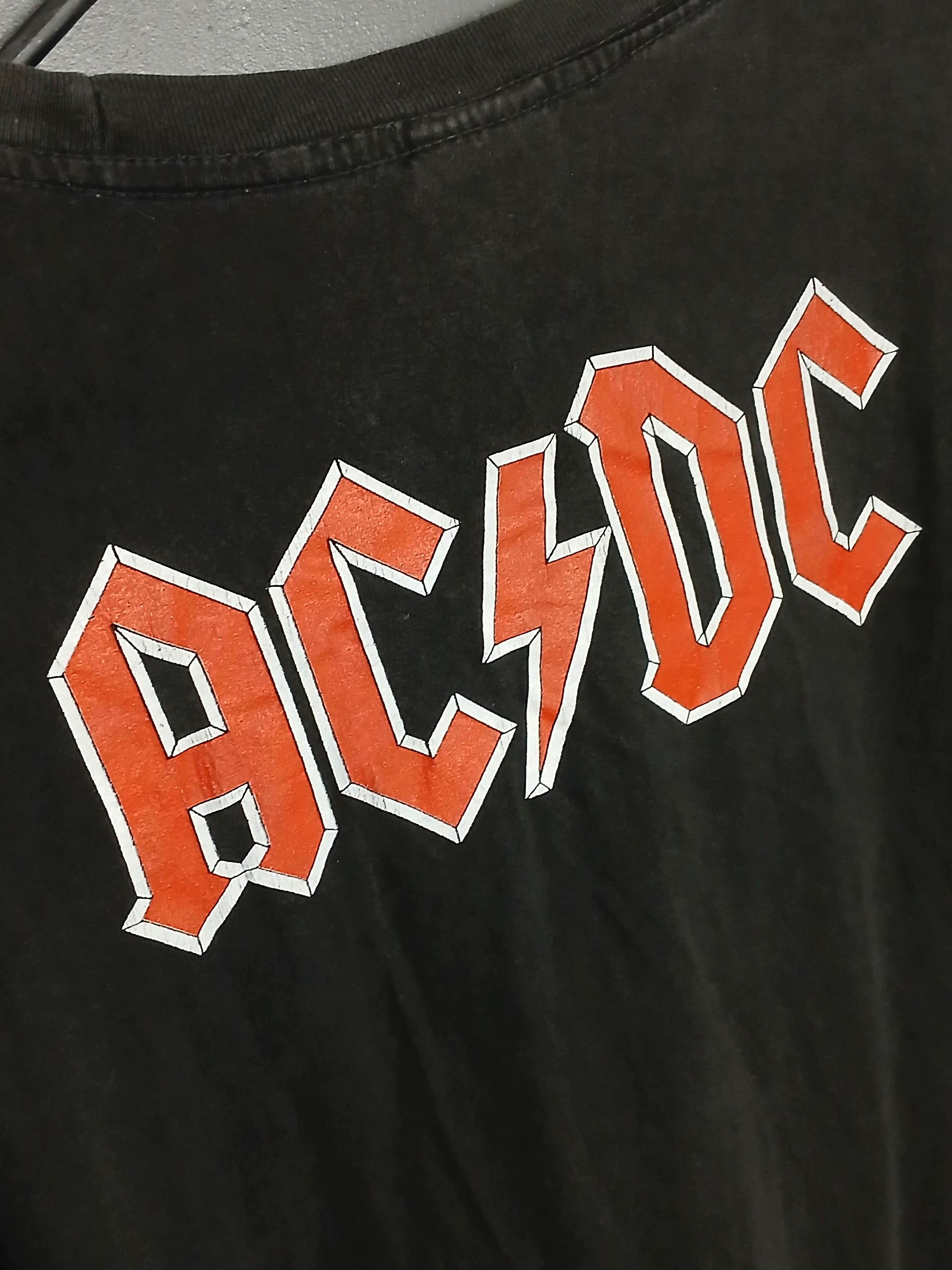 AC/DC × Band Tees × Vintage Vintage AC/DC T-Shirt Size US XL / EU 56 / 4 - 4 Thumbnail