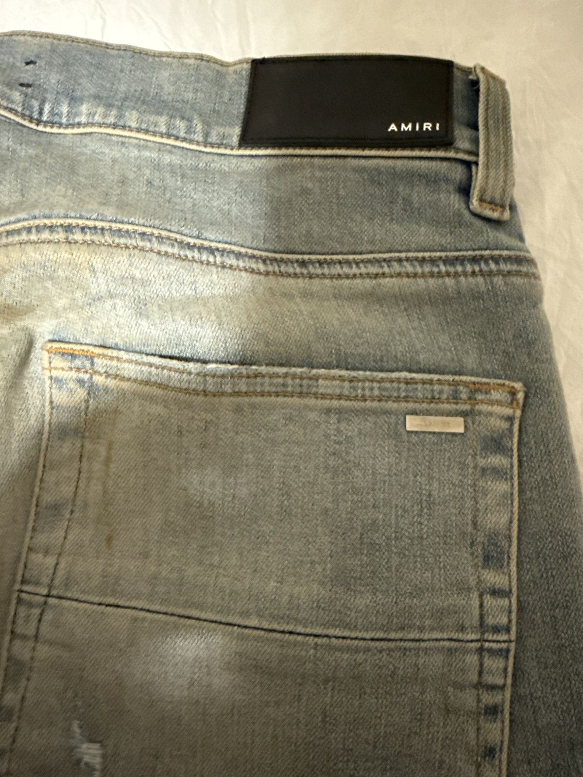 Amiri Amiri thrasher ripped camo patches skinny Size US 32 / EU 48 - 2 Thumbnail