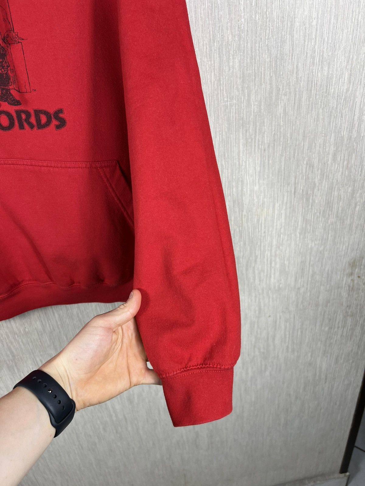 Death Row Records Vintage 90s Death Row records hoodie rock band chair red Size US M / EU 48-50 / 2 - 7 Thumbnail