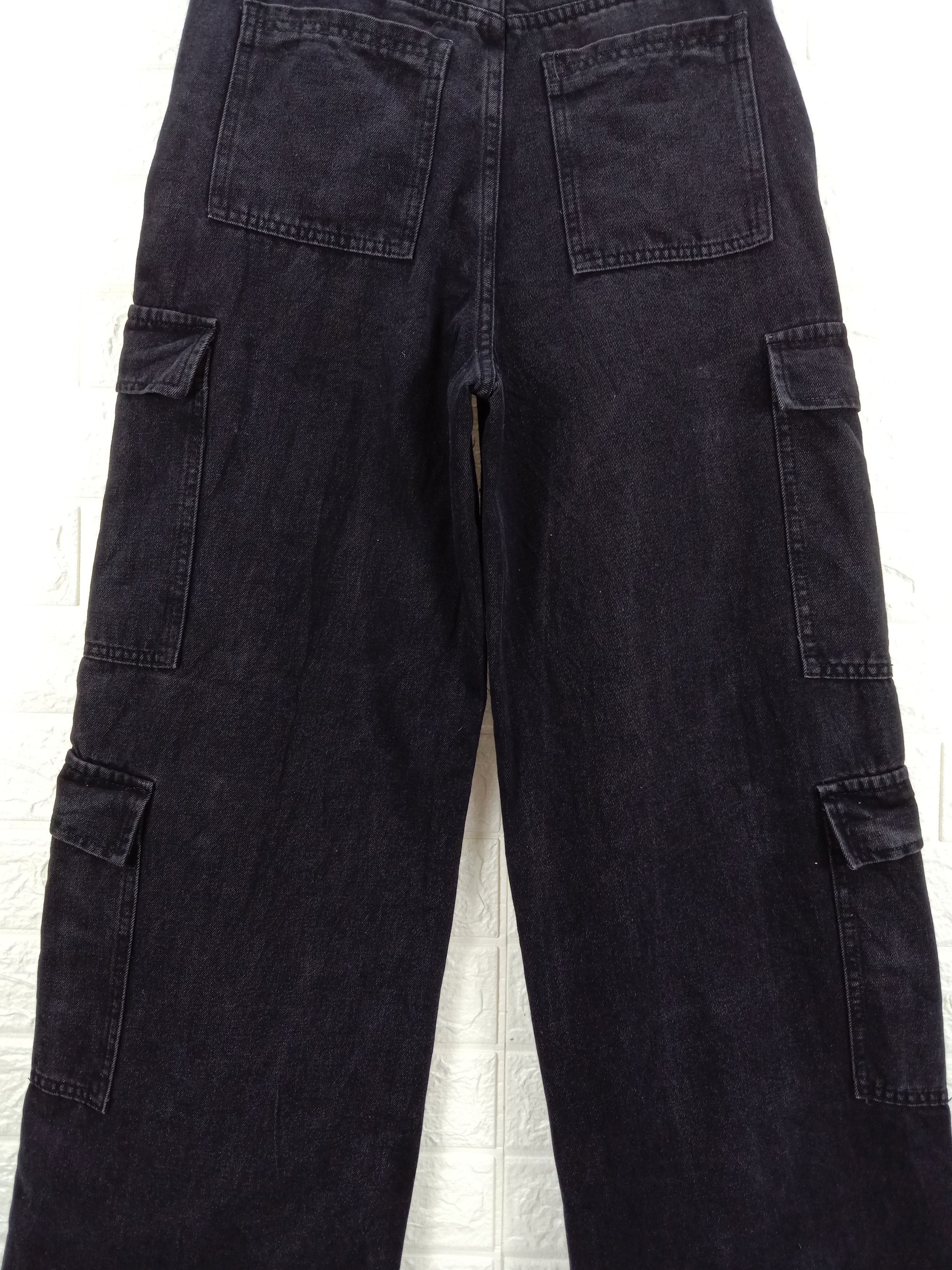 Japanese Brand Vintage Japanese Baggy Cargo Multi Pocket Seditionaries Pant Size US 29 - 7 Thumbnail