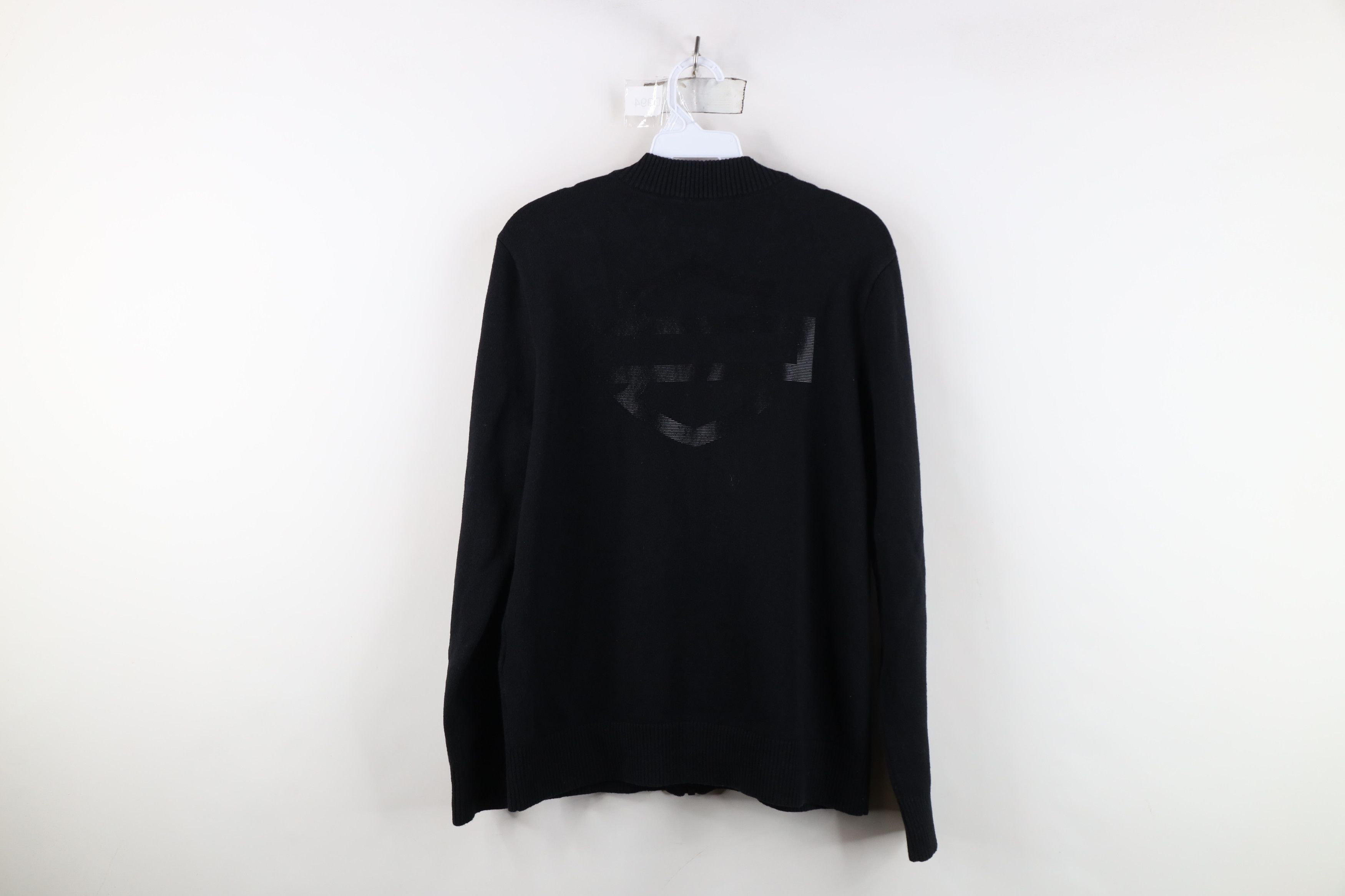 Harley Davidson Vintage Harley Davidson Logo Wool Blend Knit Sweater Jacket Size US M / EU 48-50 / 2 - 13 Thumbnail
