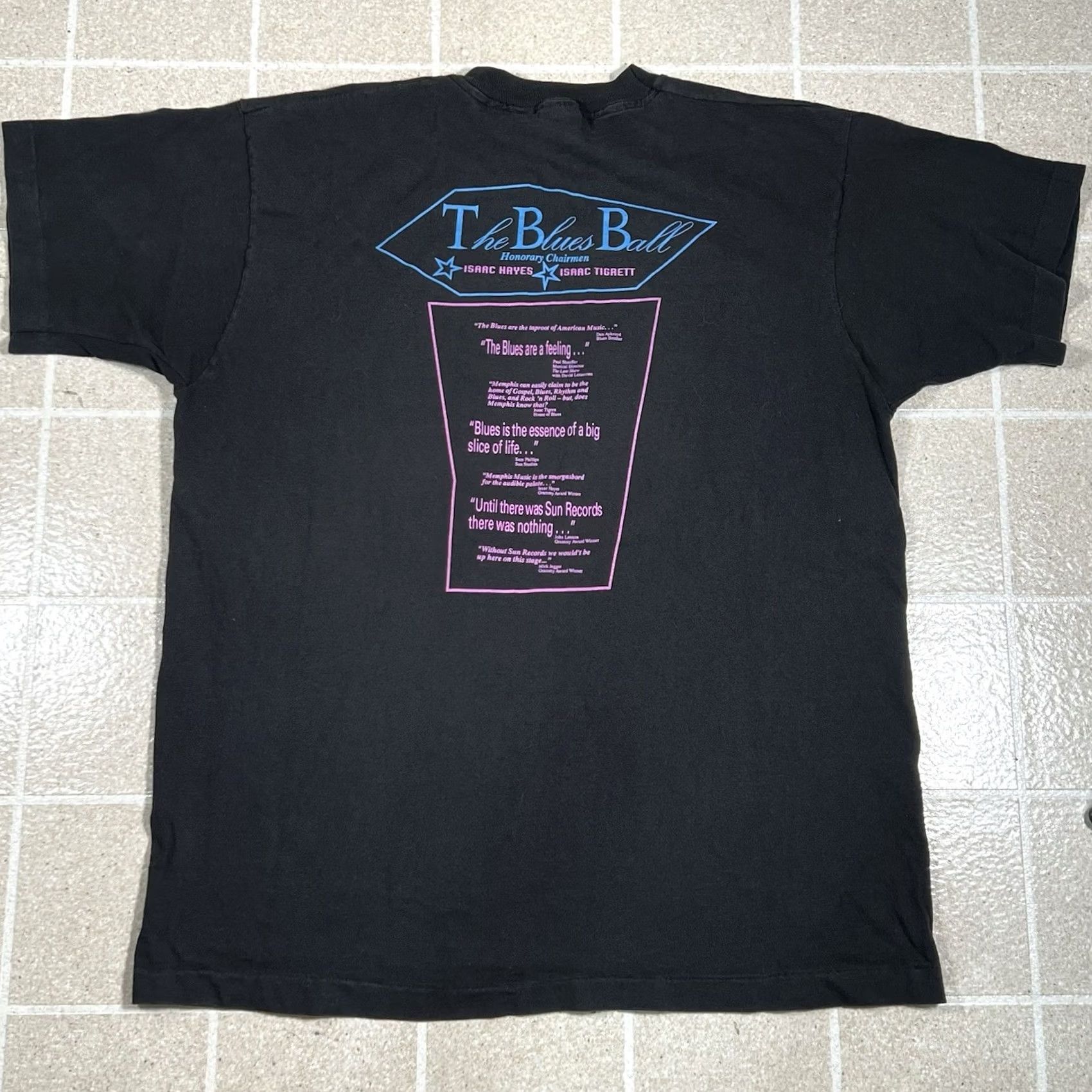 Fruit Of The Loom VINTAGE 1994 Memphis Music The Blues Ball T-Shirt XS? Wait. Size US XL / EU 56 / 4 - 3 Thumbnail