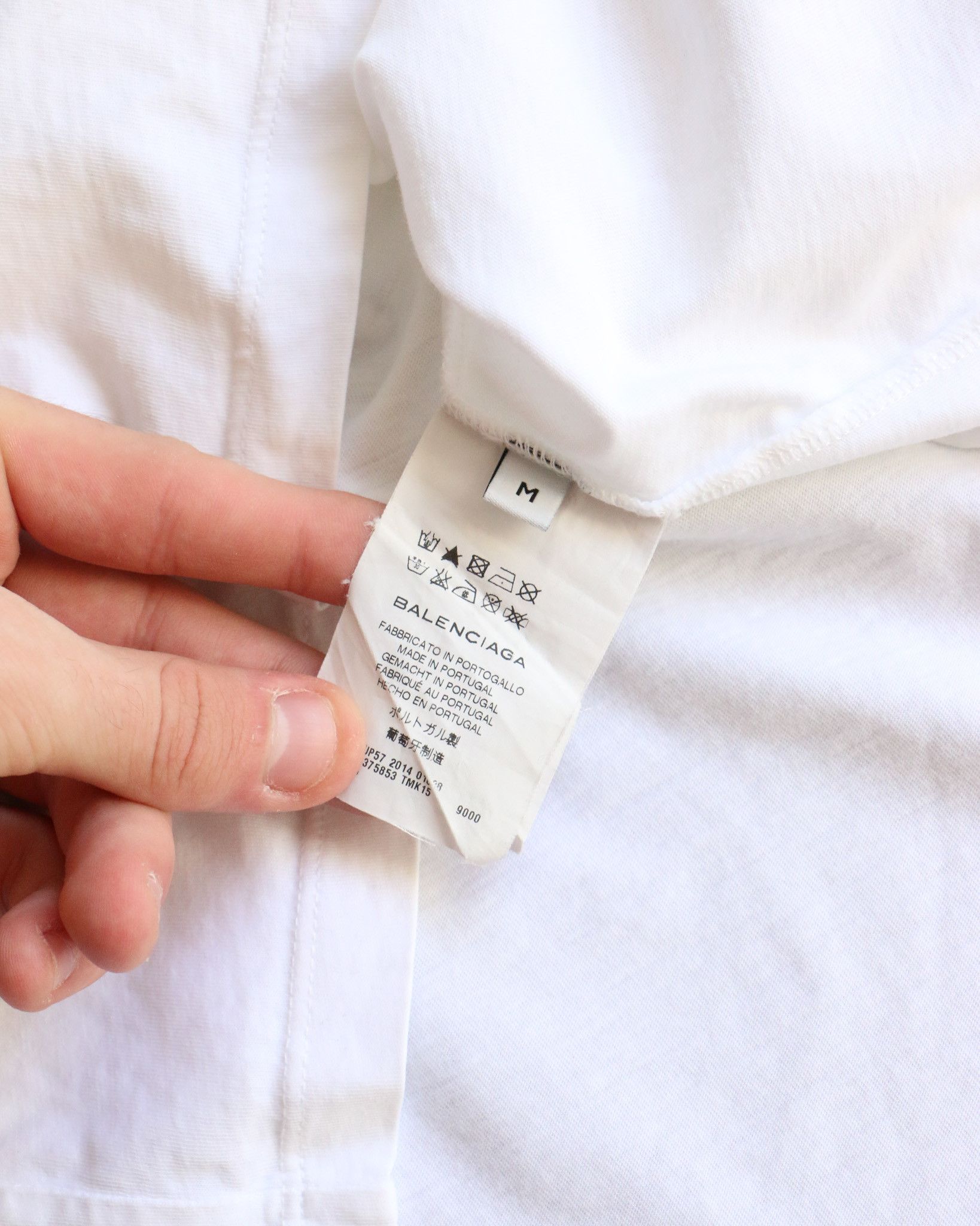Balenciaga Balenciaga Couture Tee White Size US M / EU 48-50 / 2 - 6 Thumbnail
