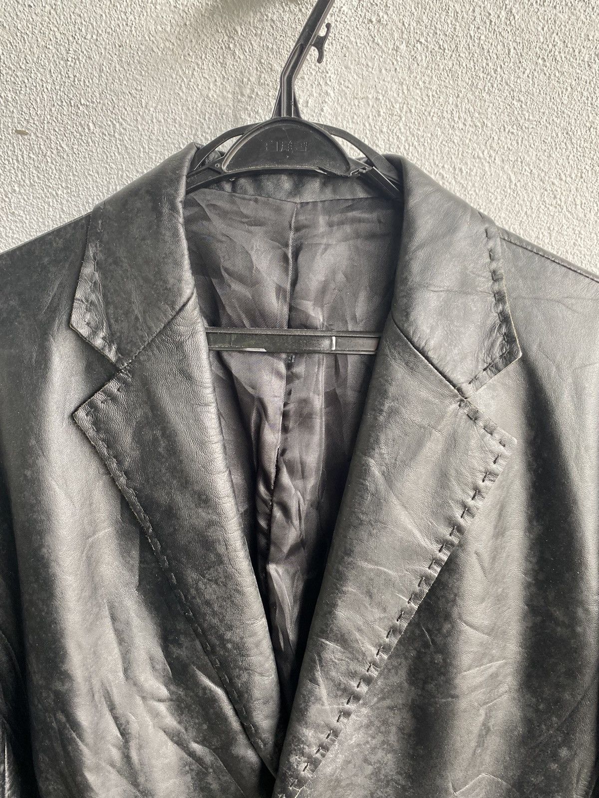 Genuine Leather Roberto Massini Genuine Horse Leather Black Jacket Size US M / EU 48-50 / 2 - 5 Thumbnail
