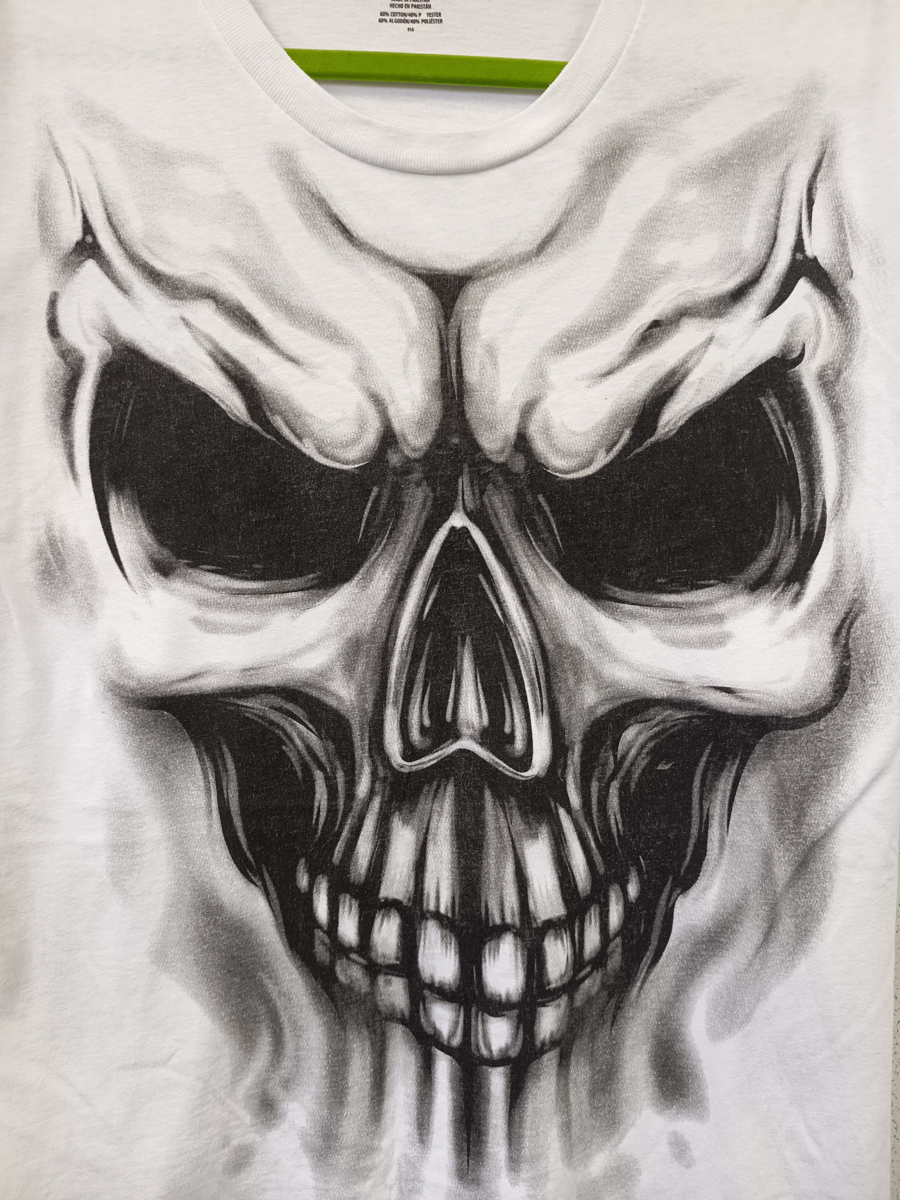 Japanese Brand Halloween Skull Tshirt Size US XL / EU 56 / 4 - 4 Thumbnail