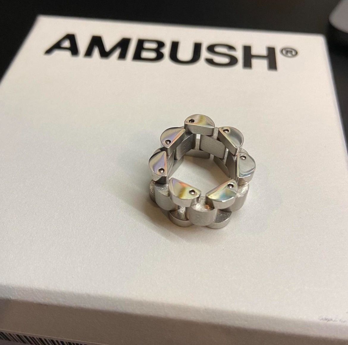AMBUSH ROLLIE CHAIN RING Ambush Rollie Chain Ring | Dear Letterman