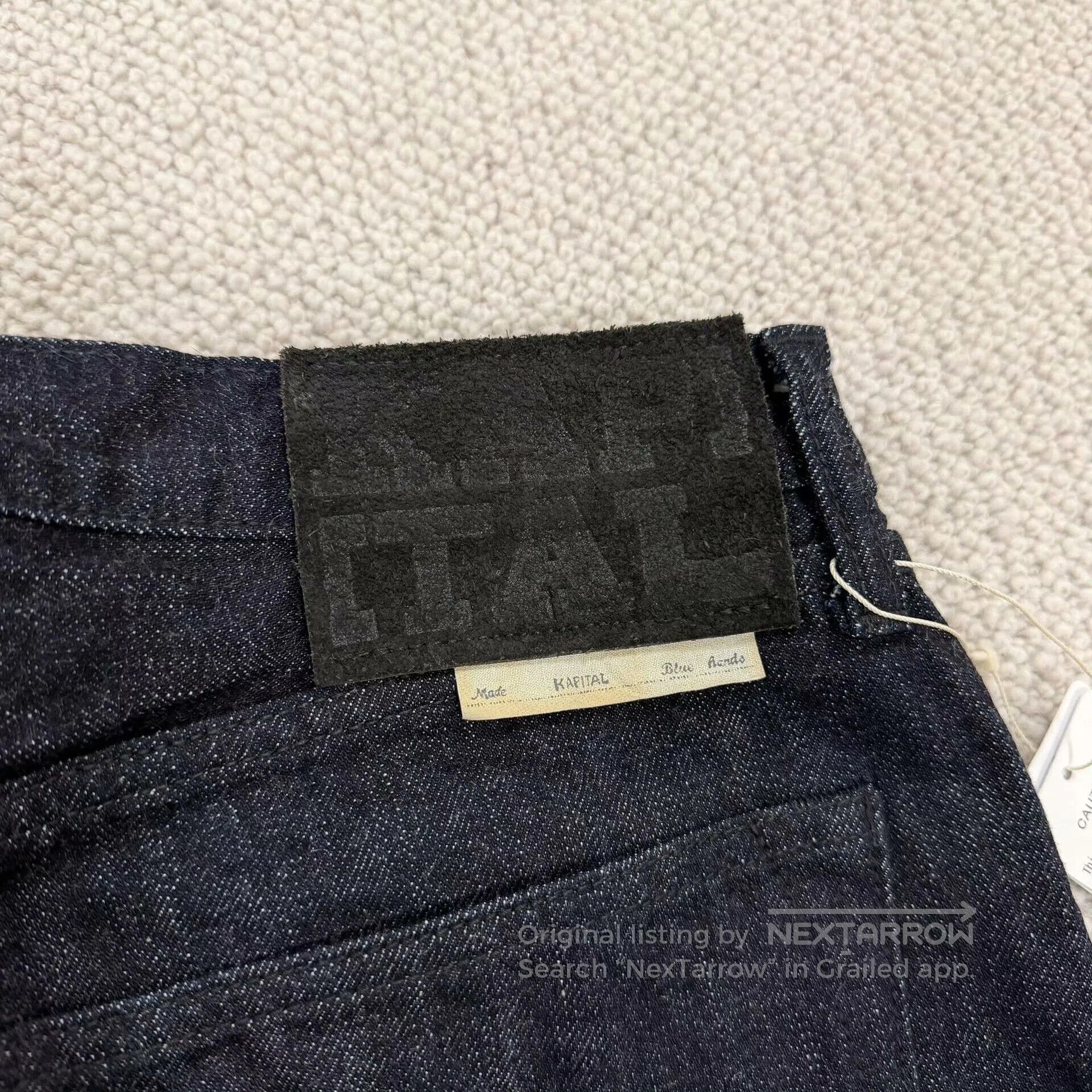 Kapital Vintage KAPITAL Wash Zip Denim Pants. Size US 36 / EU 52 - 6 Thumbnail