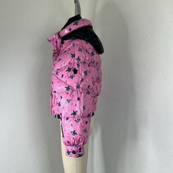 Moncler MONCLER GENIUS + 3 Moncler Grenoble Cropped Printed Quilted Size S / US 4 / IT 40 - 6 Thumbnail