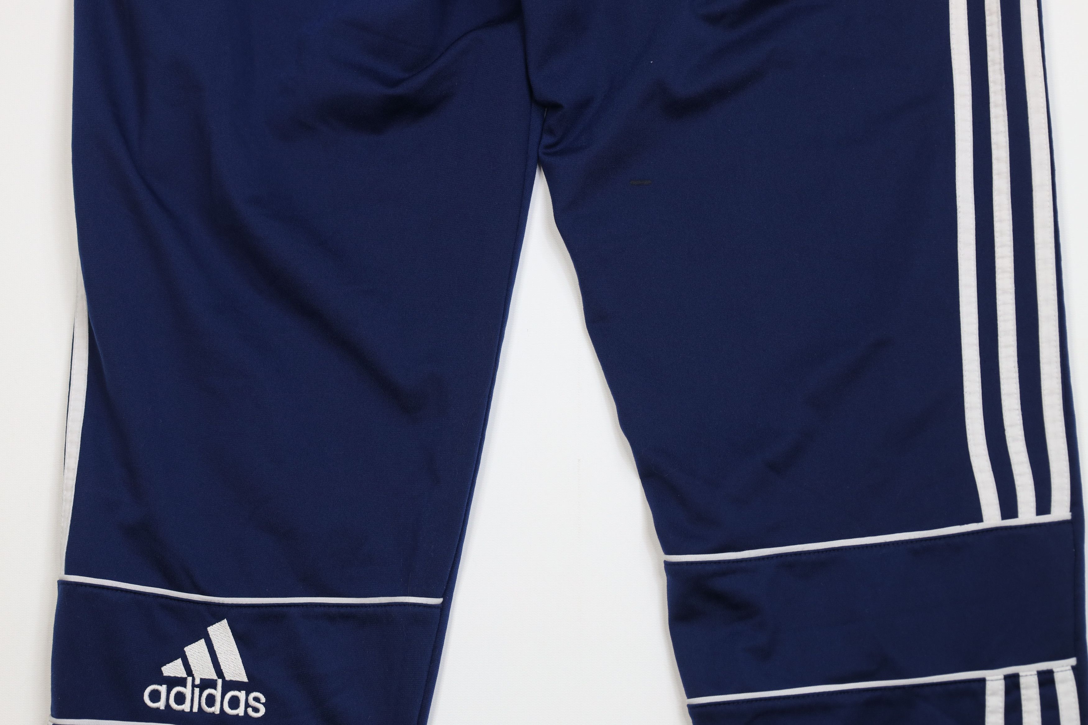 Adidas Vintage 90s Y2K Adidas Tapered Leg Soccer Warm Up Pants Size US 36 / EU 52 - 11 Thumbnail