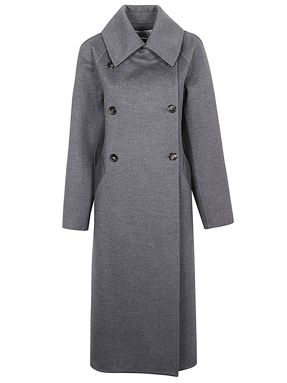 Loewe WOOL AND CASHMERE BLEND COAT Size S / US 4 / IT 40 - 1 Thumbnail