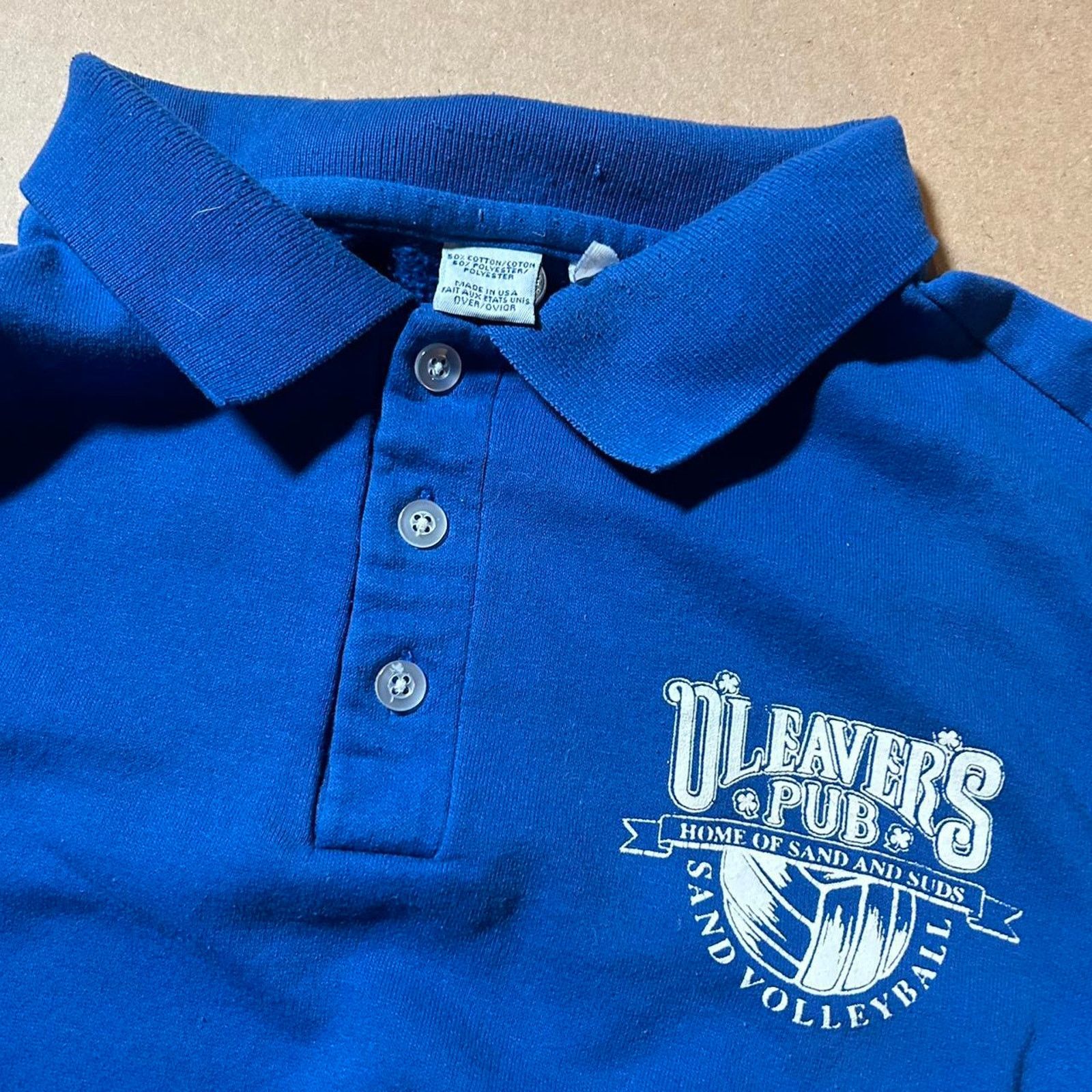Hanes 90s oleavers bar and volleyball polo rugby Size US XXL / EU 58 / 5 - 3 Thumbnail