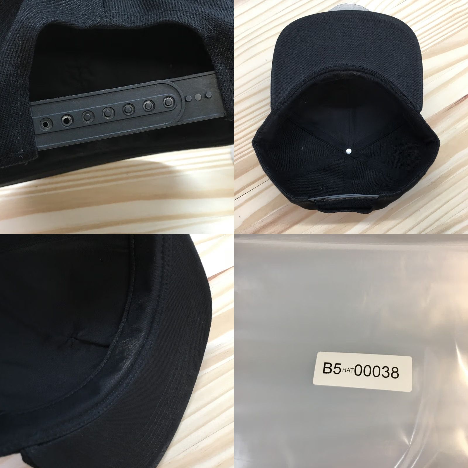 Logo 7 Womens Snapback Hat Black One Size Adjustable Flat Brim Embroidered Logo Size ONE SIZE - 8 Thumbnail