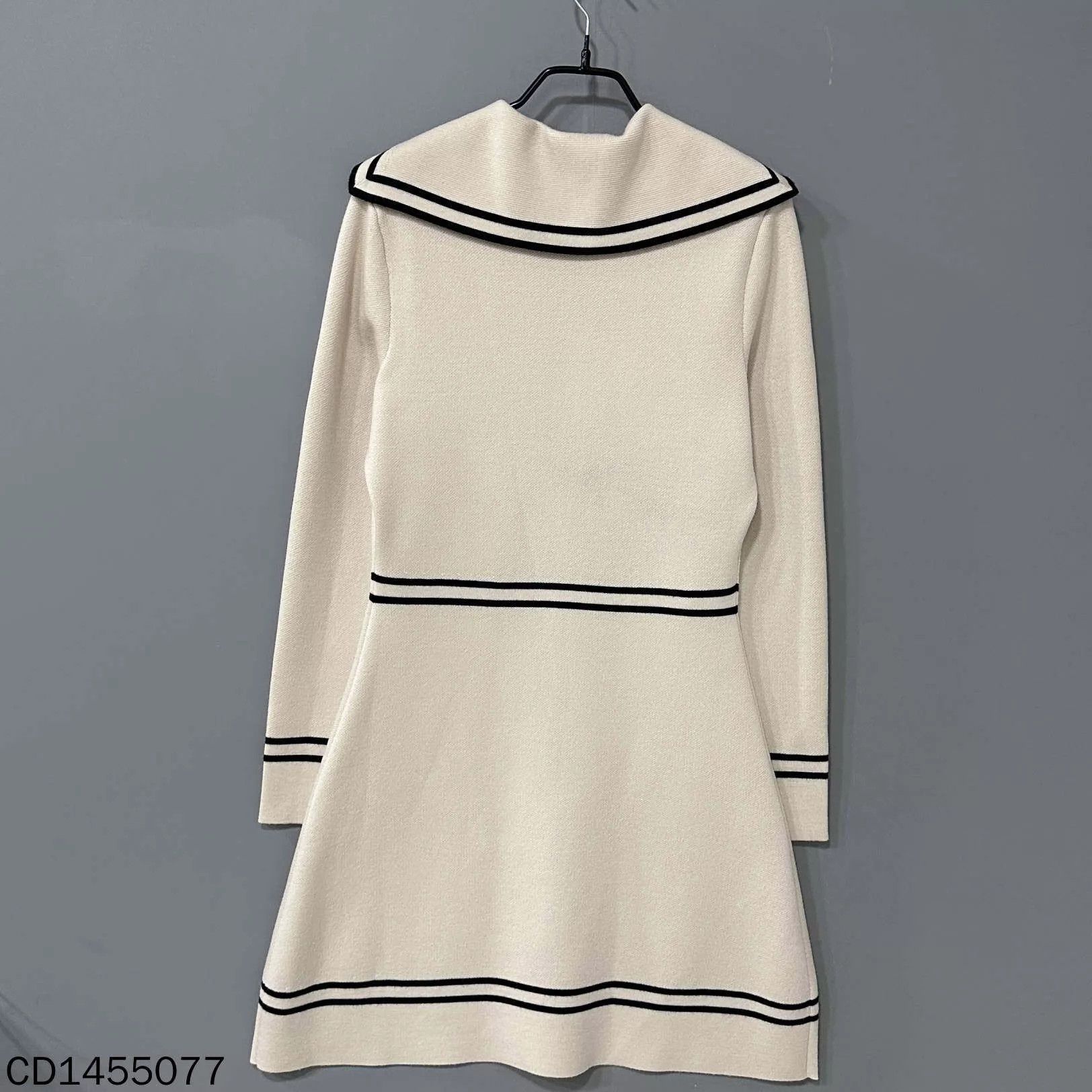 Gucci GUCCI Horsebit Off-White Dress XS Size XS / US 0-2 / IT 36-38 - 3 Thumbnail