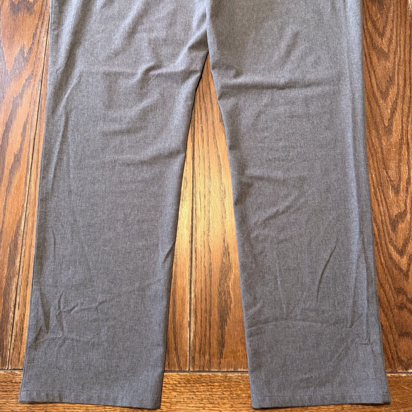 TravisMathew Travis Mathew Pants Mens 42x33 Gray Chino Performance High Rise Straight Leg Size US 42 / EU 58 - 7 Thumbnail