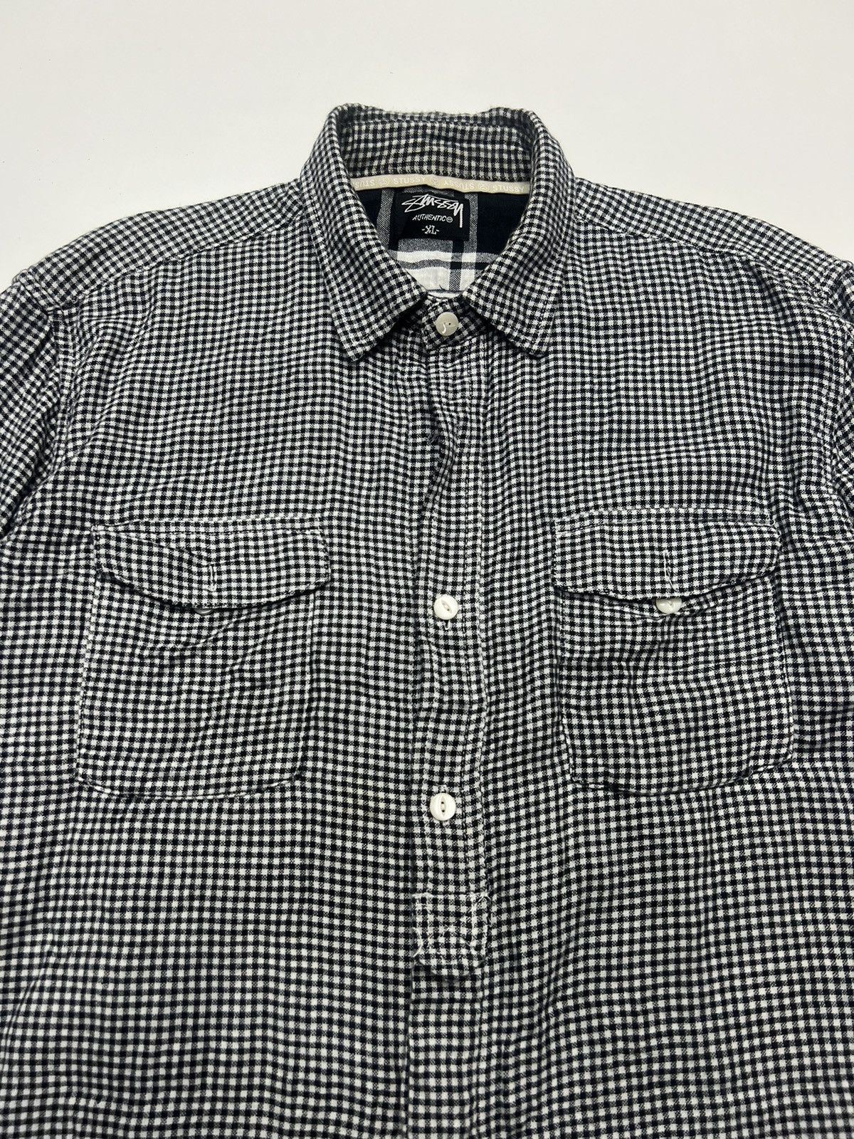 Stussy 🔥STUSSY AUTHENTIC FLANNEL Size US XL / EU 56 / 4 - 4 Thumbnail