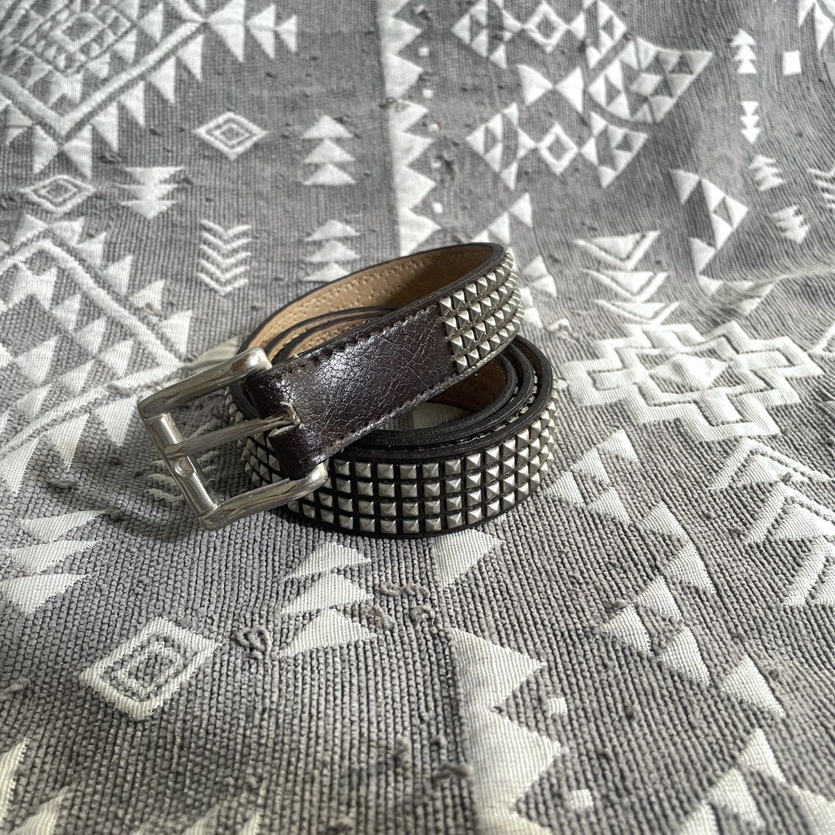 y2k vintage leather belt 個性 モード系 grunge y2k vintage leather belt 個性 モード系 grunge - メルカリ