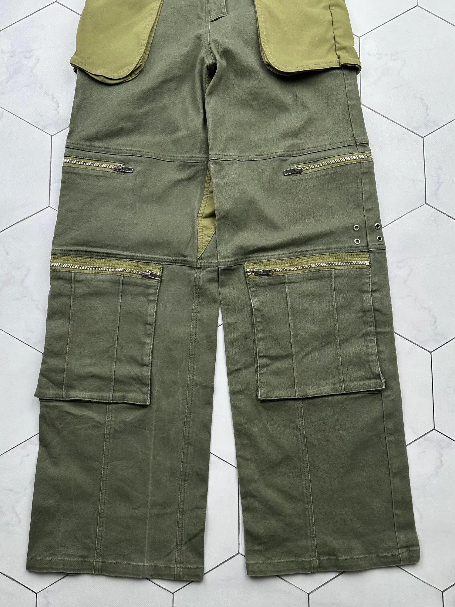 I.AM.GIA I Am Gia Wide Zipped Pants (B279) Size 25" / US 0 / IT 36 - 3 Thumbnail