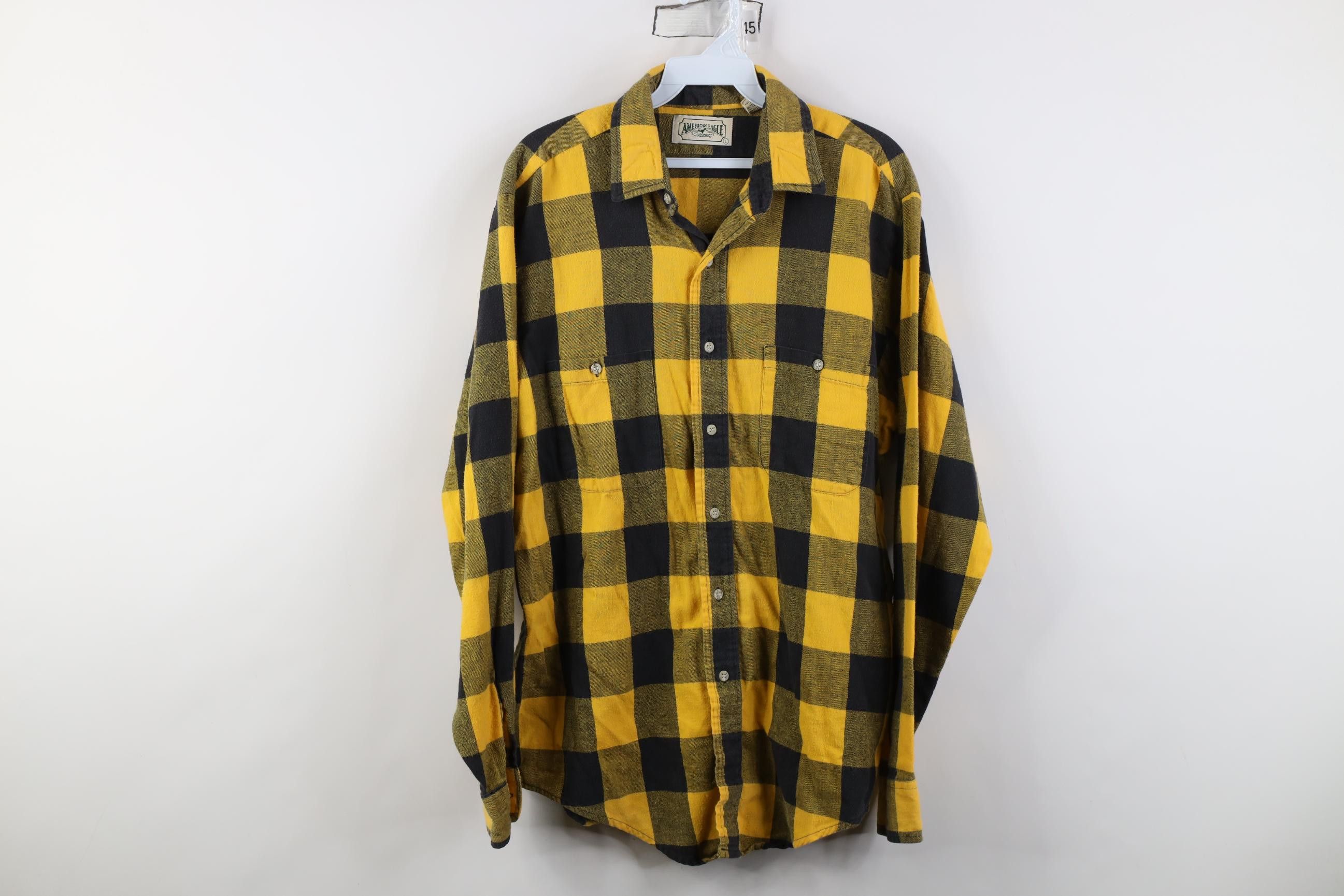 American Eagle Outfitters Vintage 90s Y2K American Eagle Outfitters Collared Shirt Size US L / EU 52-54 / 3 - 1 Thumbnail