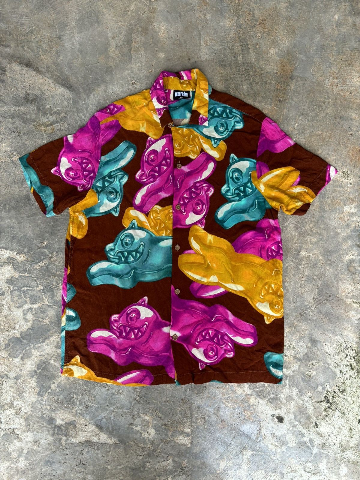 Billionaire Boys Club × Japanese Brand Billionaire Boys Club Ice Cream Full Print Shirt Size US M / EU 48-50 / 2 - 1 Thumbnail