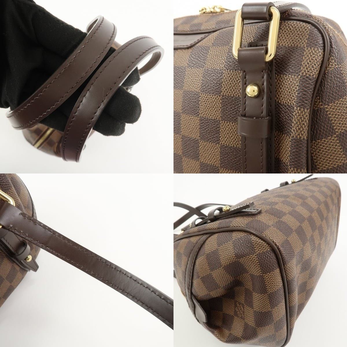 Louis Vuitton Louis Vuitton Damier Ebene Rivington PM Shoulder Bag Size ONE SIZE - 4 Thumbnail