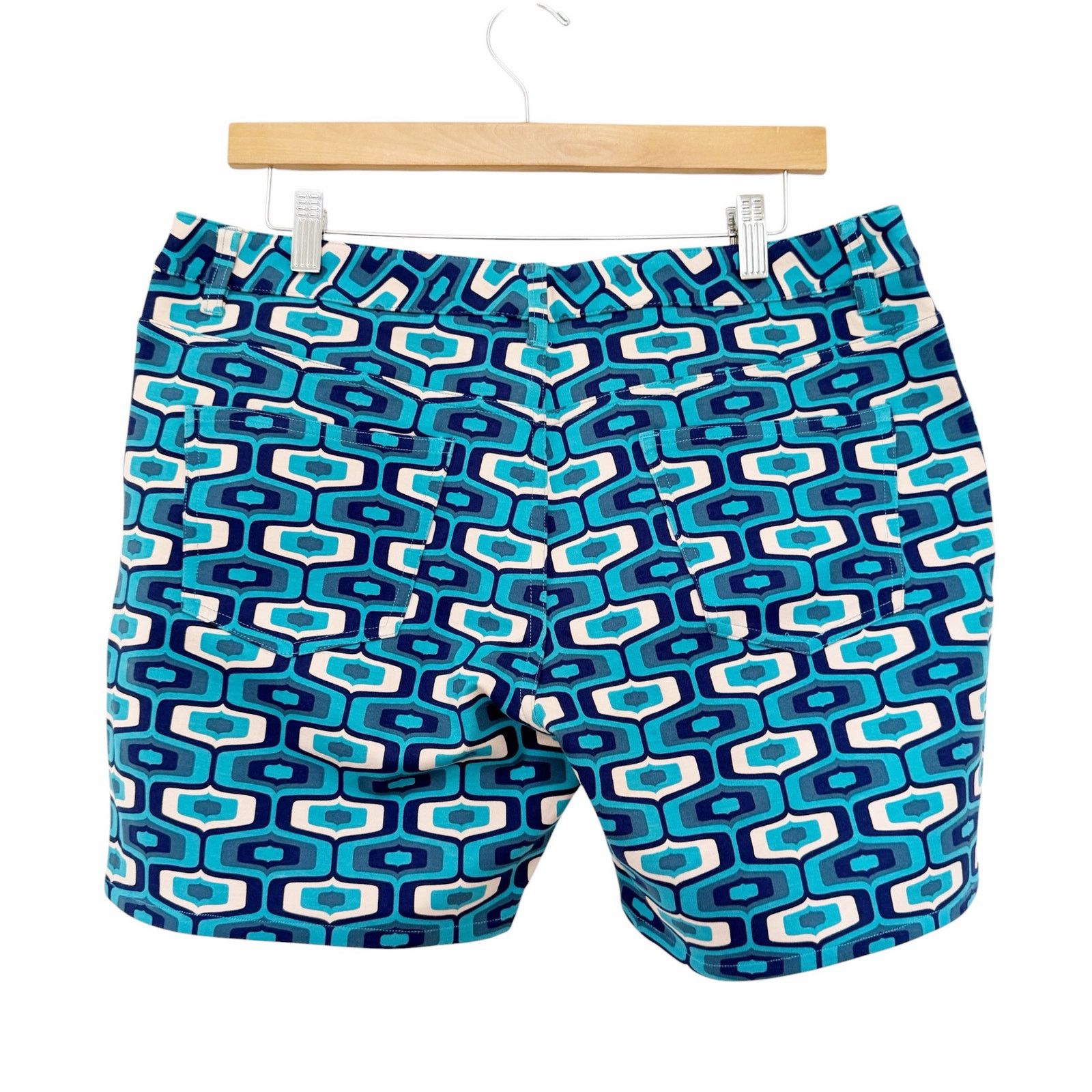 Other ST33LE Limited Edition Blue Printed Flat Front Shorts Sz 34 Size US 34 / EU 50 - 5 Thumbnail