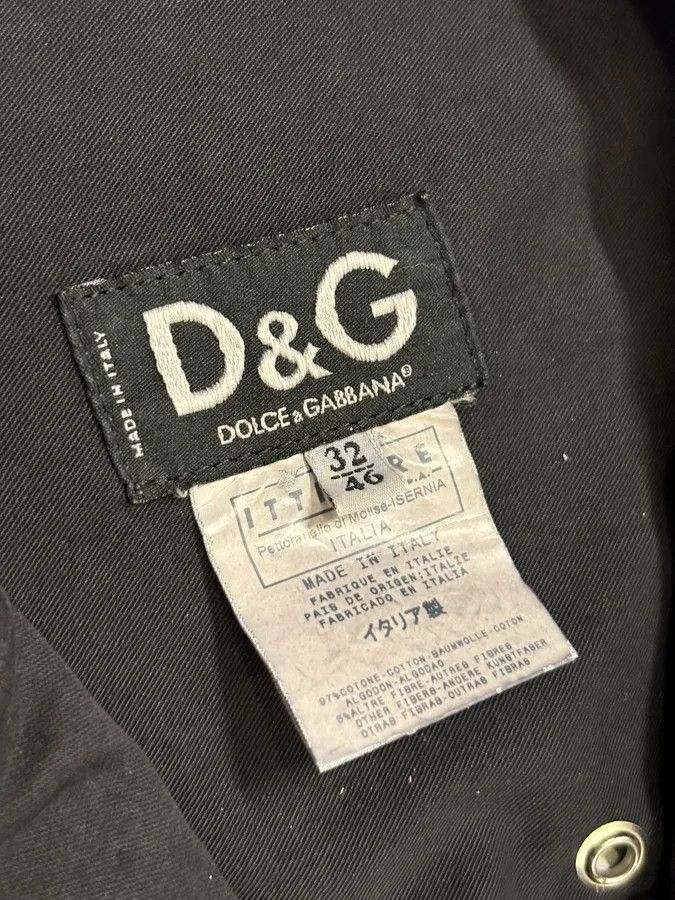 Dolce & Gabbana SS2004 Dolce & Gabbana Black Eyelet Perfecto Jacket Size M / US 6-8 / IT 42-44 - 11 Thumbnail