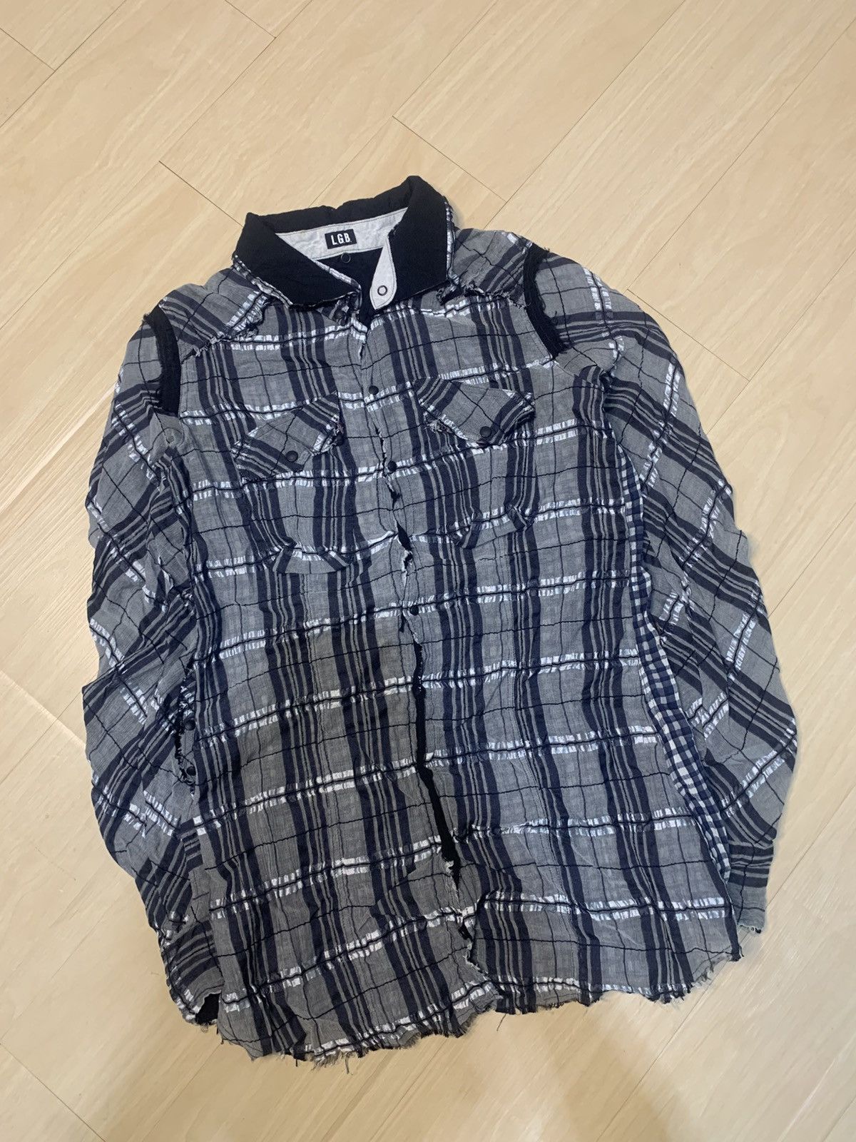 Le Grande Bleu (L.G.B.) L.G.B Le Grande Blue Shirt -G/STD 5829 Size US M / EU 48-50 / 2 - 5 Thumbnail