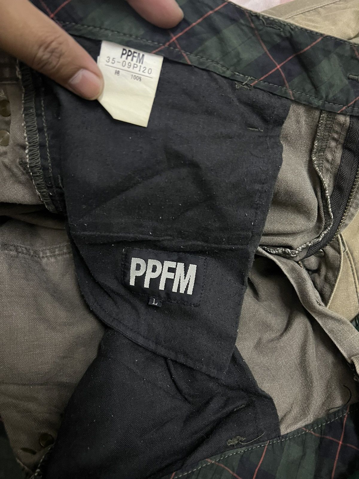 PPFM Vintage PPFM Double Waist Bondage Cargo Pants Size US 32 / EU 48 - 9 Thumbnail