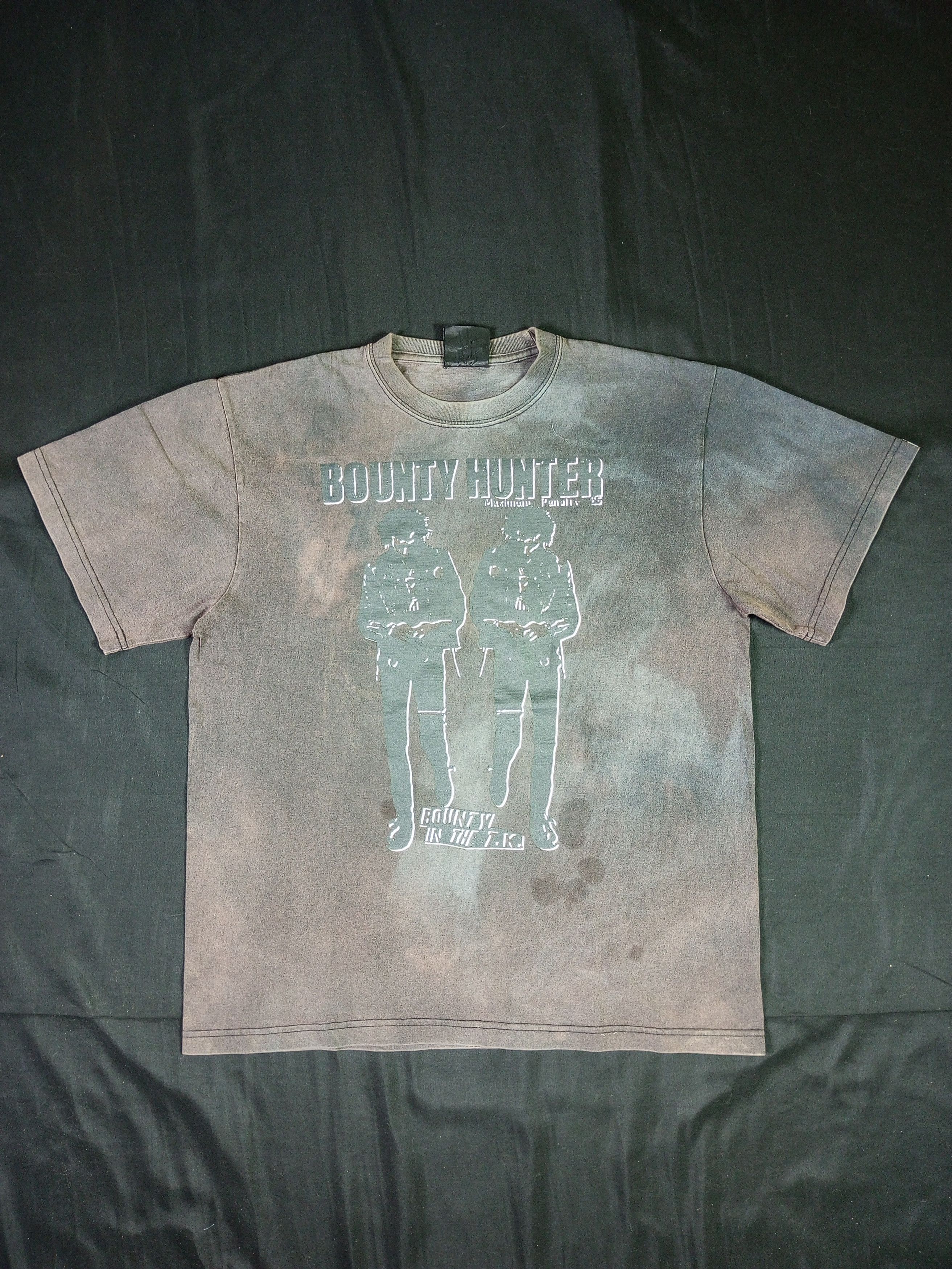 Bounty Hunter Vintage 00s BXH maximum penalty Bounty In The T.K T-shirt Size US L / EU 52-54 / 3 - 7 Thumbnail