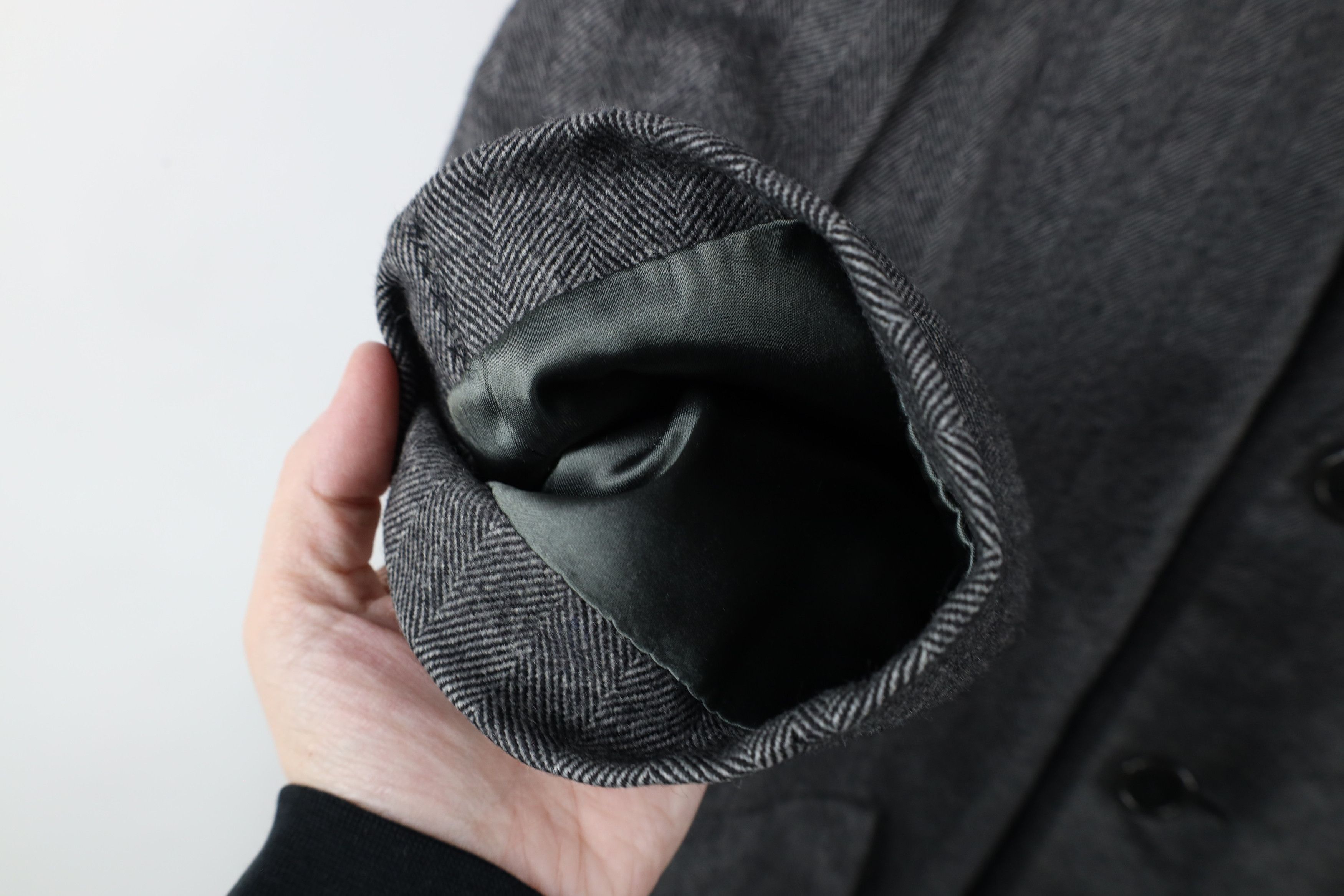 Hickey Freeman × Vintage Vintage 70s Hickey Freeman Overcoat Jacket Gray USA Size US XXL / EU 58 / 5 - 6 Thumbnail