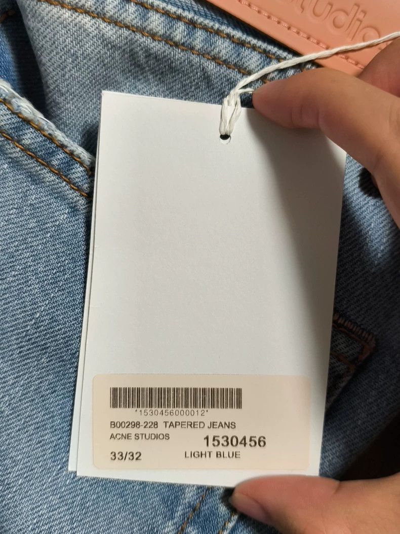 Acne Studios acne studios 1992 blue jeans 2503-Nextarrow Size US 32 / EU 48 - 6 Thumbnail