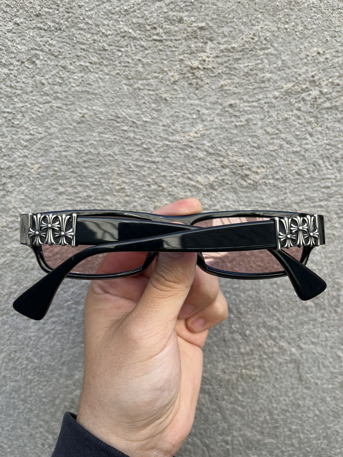 Chrome Hearts Chrome Hearts ''BELOW ME'' Sunglasses Cemetery | Grailed