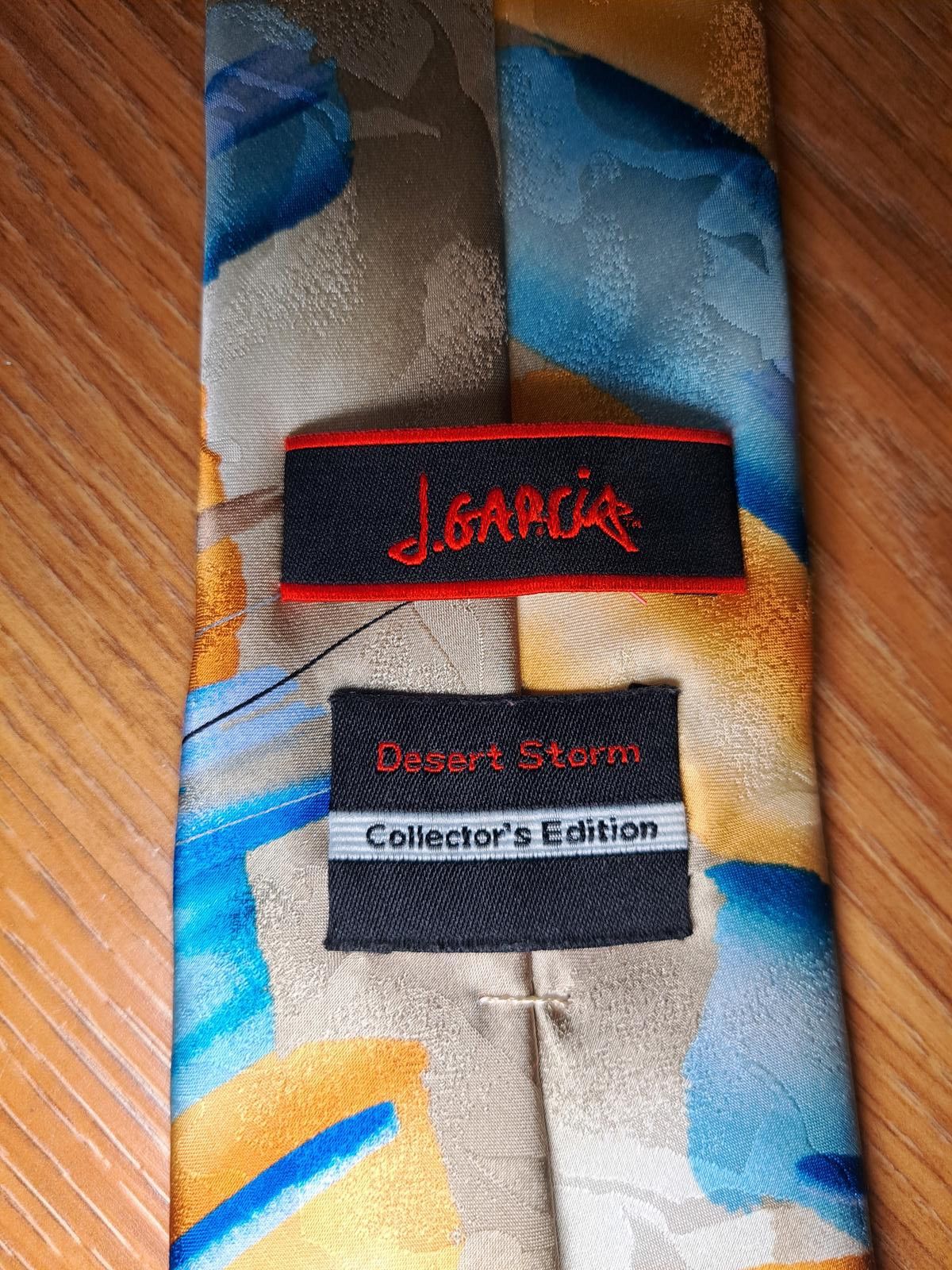 Other Jerry Garcia 100% Silk Tie Multicolor Abstract Art Long Size ONE SIZE - 2 Thumbnail