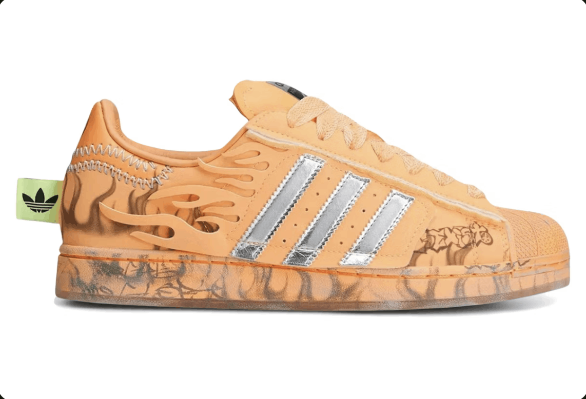Adidas Superstar Hellstar Hazy Orange Size US 9 / EU 42 - 1 Preview