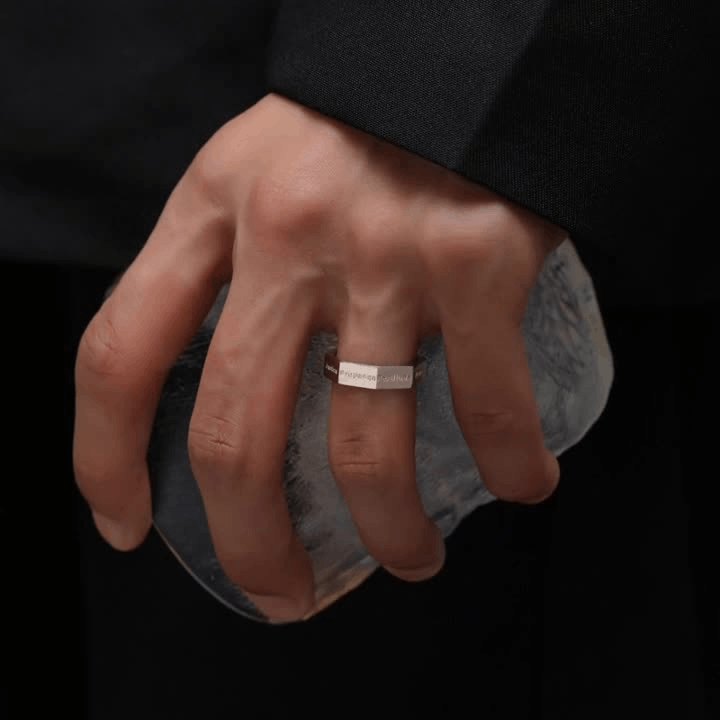 Jewelry Matchless Jewelry Rings Open Size Chrome Ring (Size 7-13) Size ONE SIZE - 2 Thumbnail