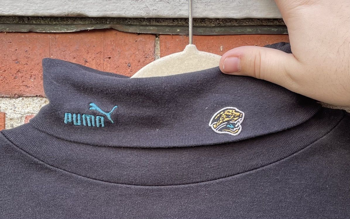 Puma Vintage 90s Puma Jaguars Shirt Mens L Turtleneck Size US L / EU 52-54 / 3 - 4 Thumbnail