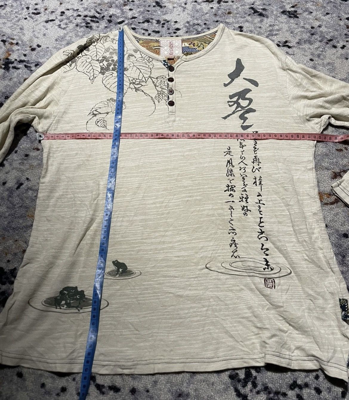 Japanese Brand DIVINE RETRIBUTION SUKAJAN JPN L/S Size US XL / EU 56 / 4 - 7 Thumbnail