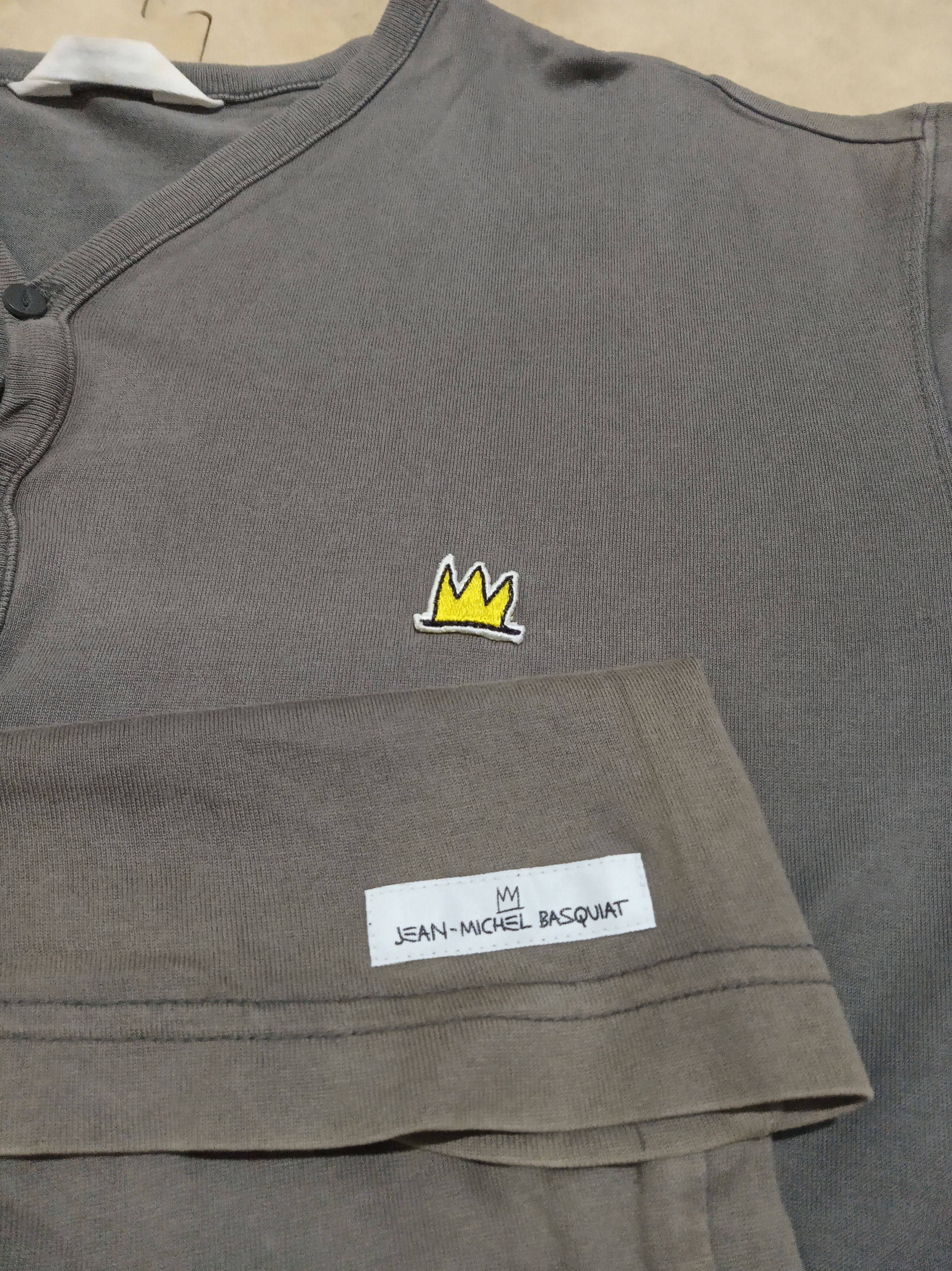 Japanese Brand Jean Michel Basquiat "Pop Art" Medium Grey Size US M / EU 48-50 / 2 - 3 Thumbnail