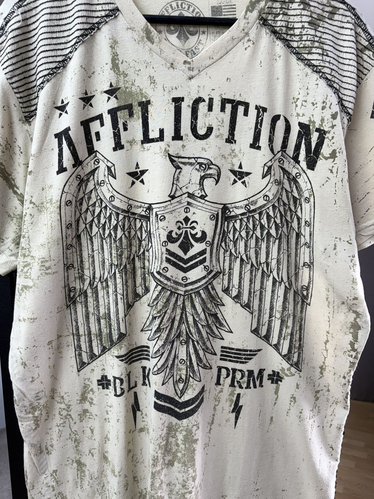 Affliction Affliction Skull T Shirt Y2K Vintage MMA Graphic Archive Tee Size US XL / EU 56 / 4 - 5 Thumbnail