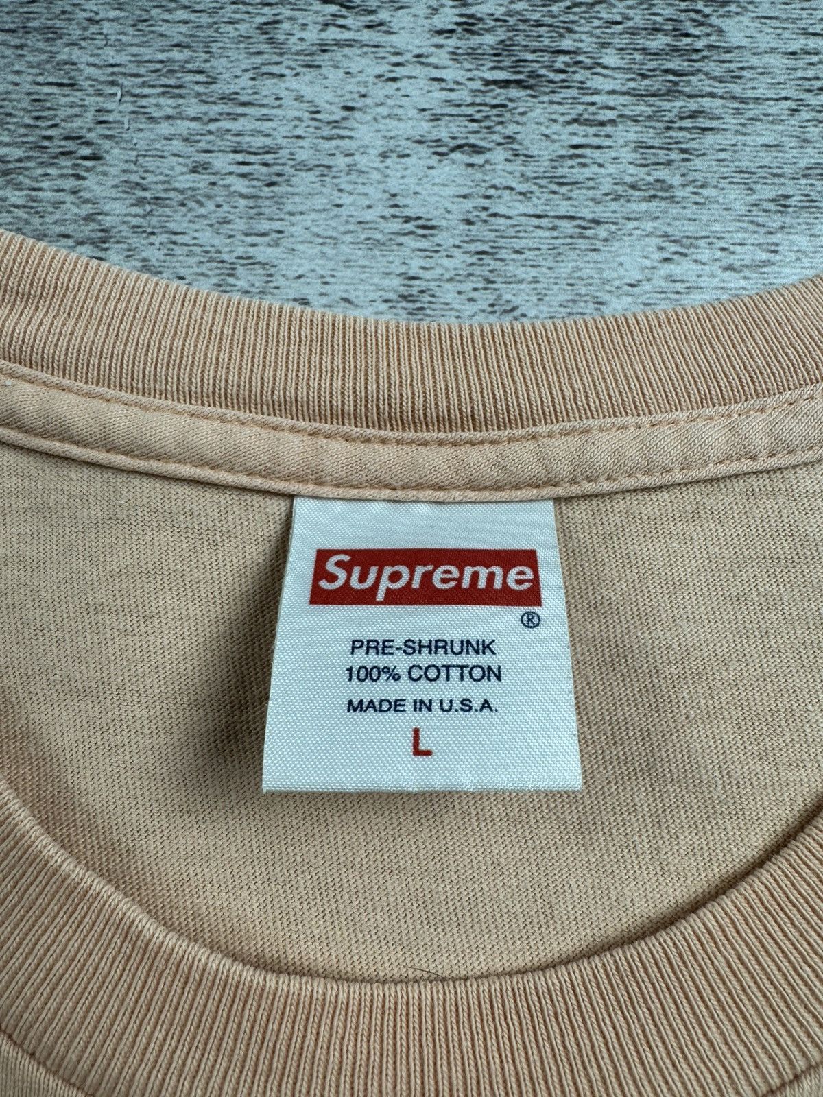 Supreme Supreme William S. Burroughs SS16 Skate 2016 Beige Hip Hop Relaxed T Shirt Tee Size US L / EU 52-54 / 3 - 10 Thumbnail