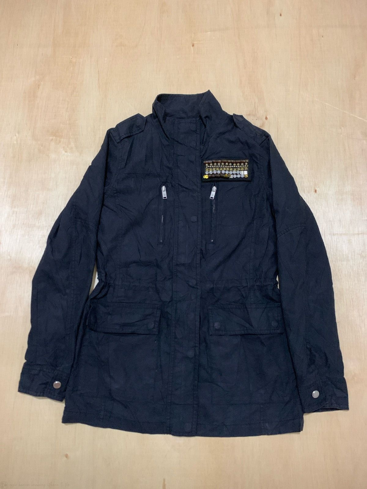 Guess × Japanese Brand × Le Grande Bleu (L.G.B.) Guess Wings Ifsixwasnine Punk style Jacket Size US S / EU 44-46 / 1 - 3 Thumbnail