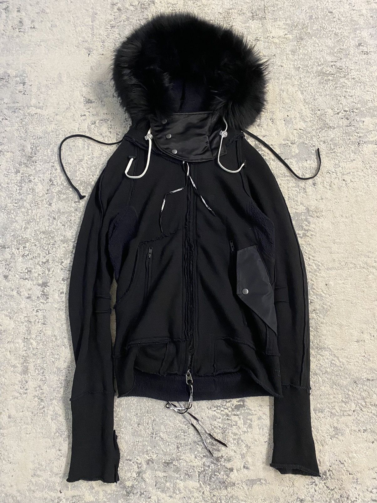 Pre-owned If Six Was Nine X Le Grande Bleu L G B Eskimo Fur Trim