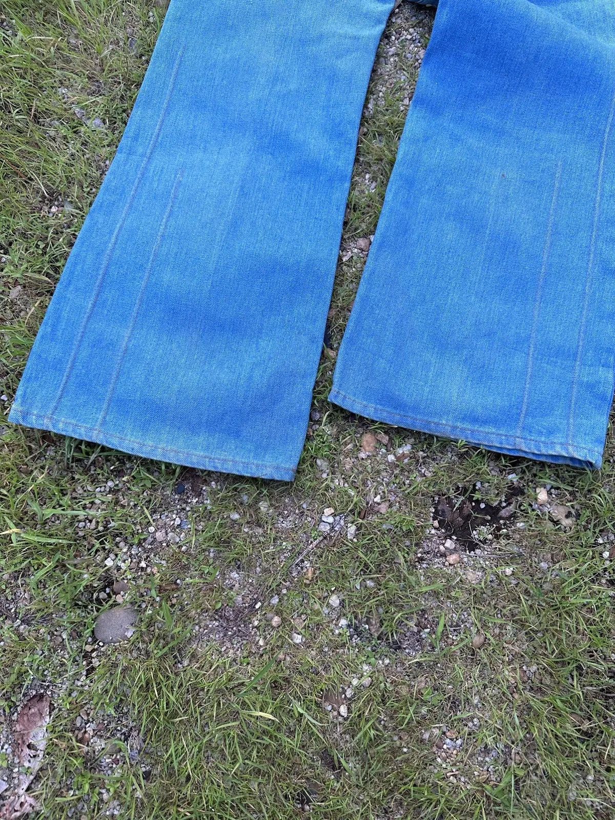 80’s VINTAGE LEVI’S JEANS WIDE LEGS ORANGE TAB DENIM TALON42